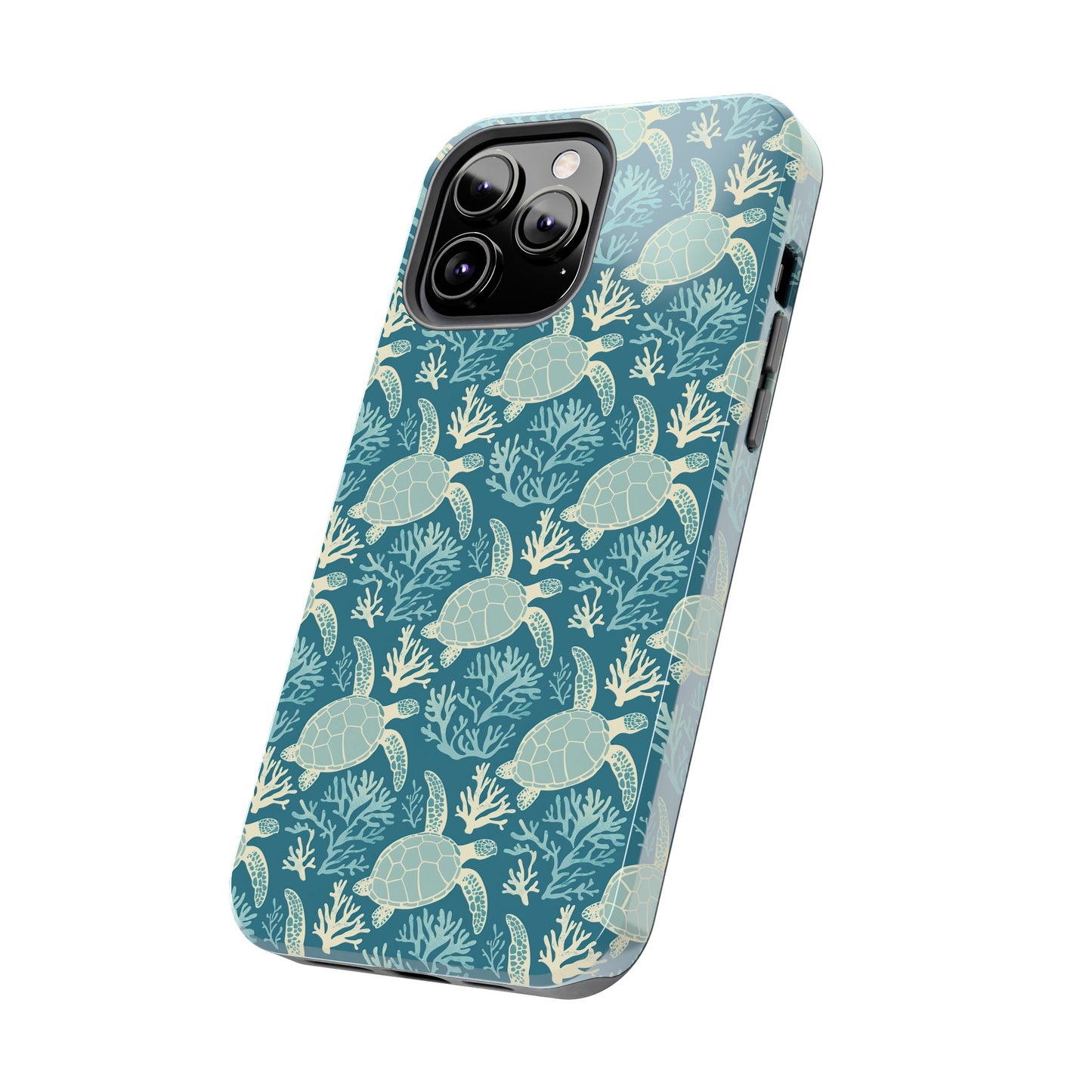 Blue Sea Turtle  - Tough Phone Cases