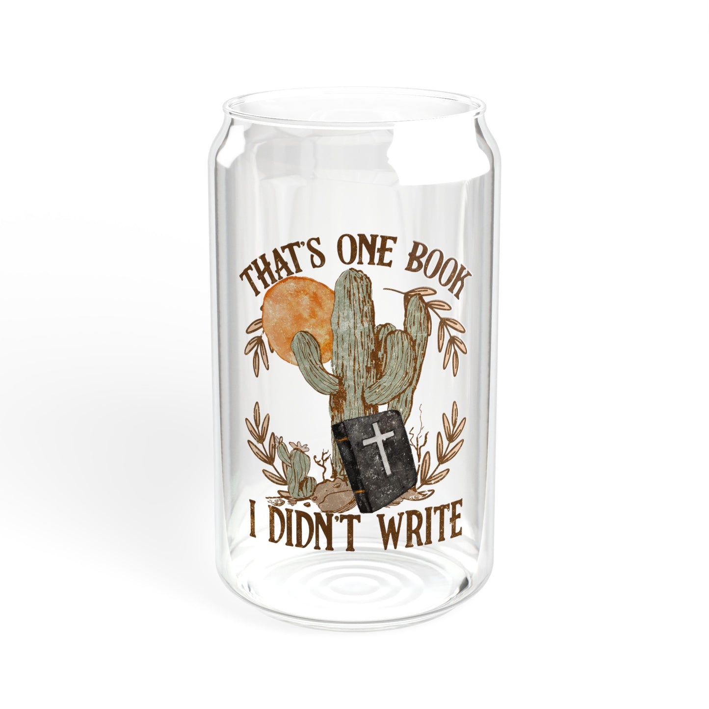 Book I didnt write - Sipper Glass, 16oz