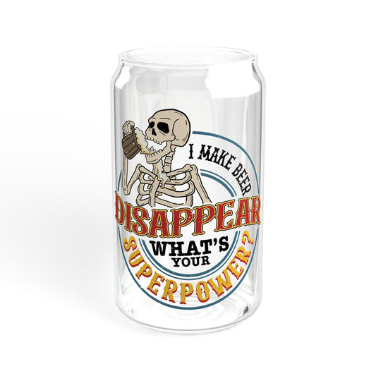 Beer Disappear - Sipper Glass, 16oz