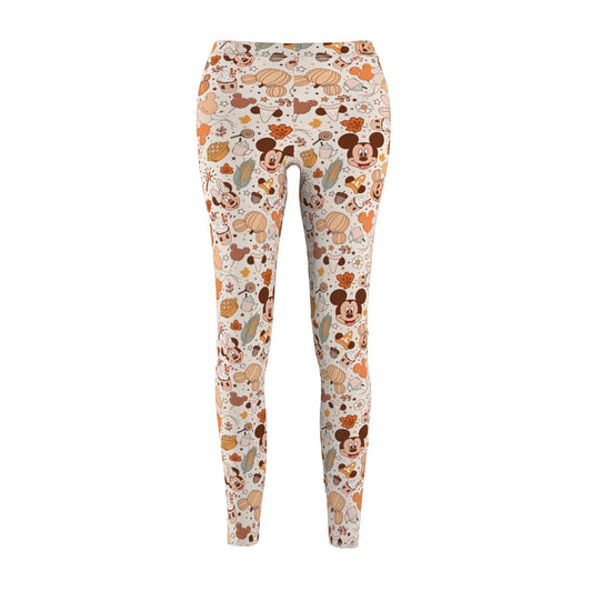 Fall Mouse Halloween  - Women's Leggings