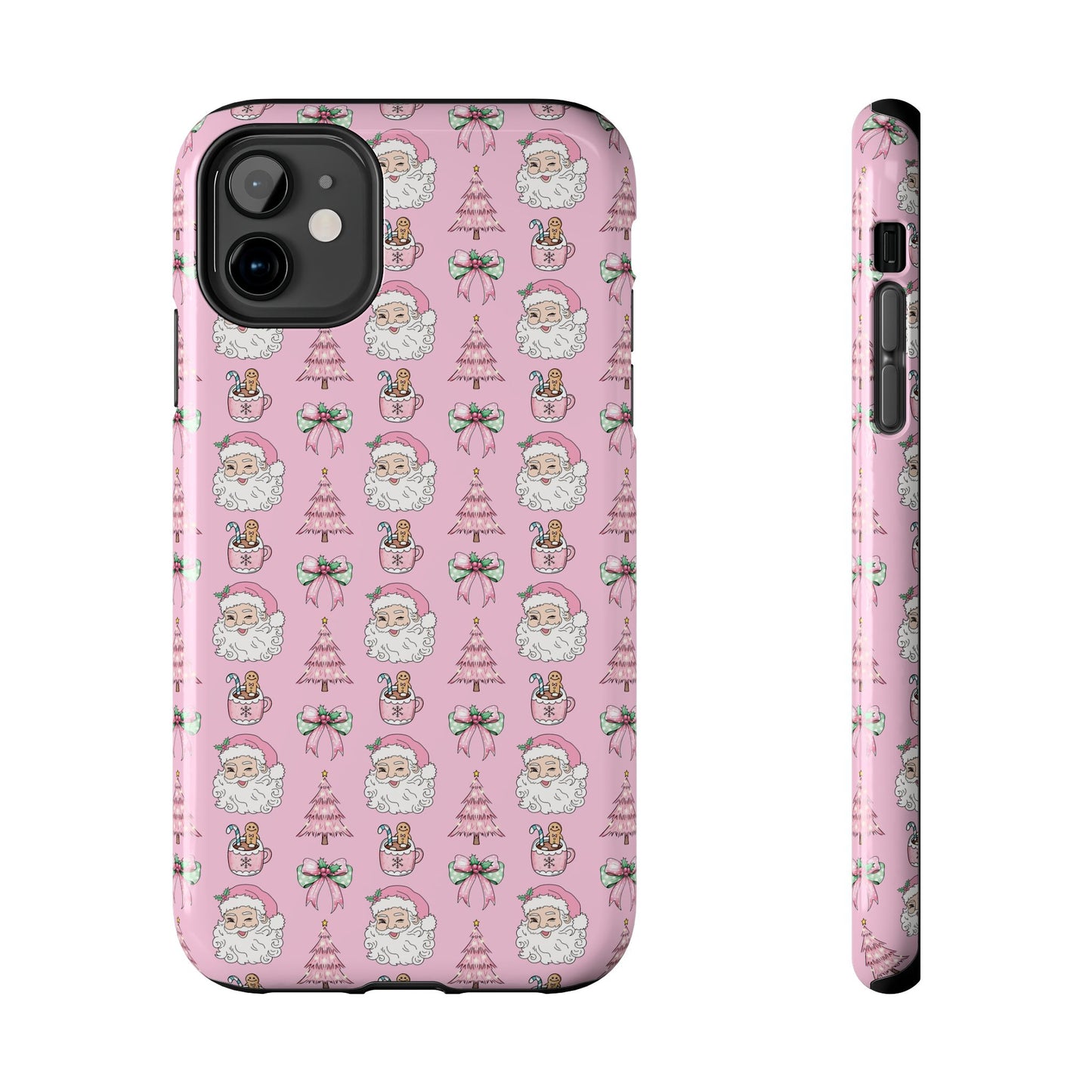 Pink Santa -  Tough Phone Cases