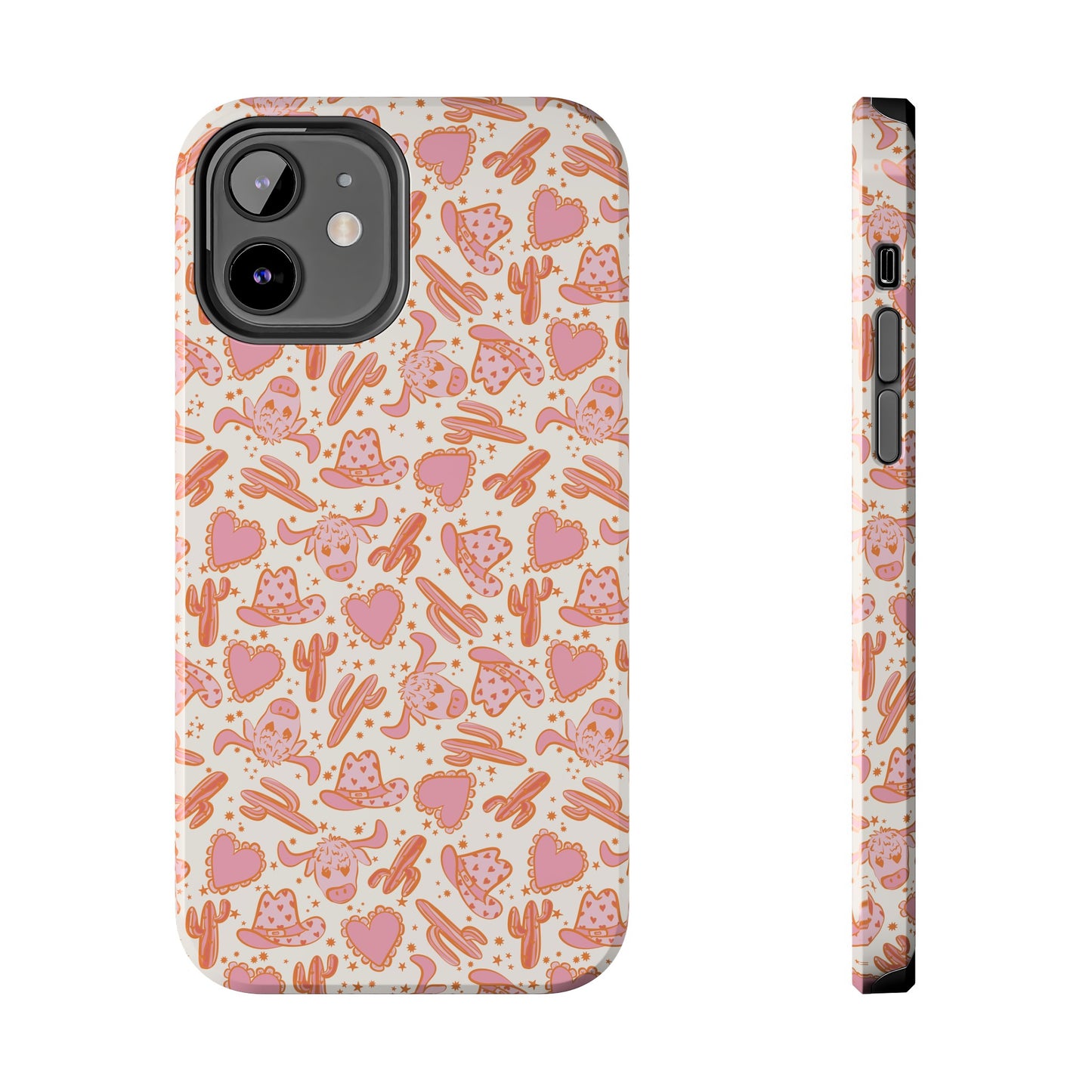 Pink Western Cowgirl  - Tough Phone Cases