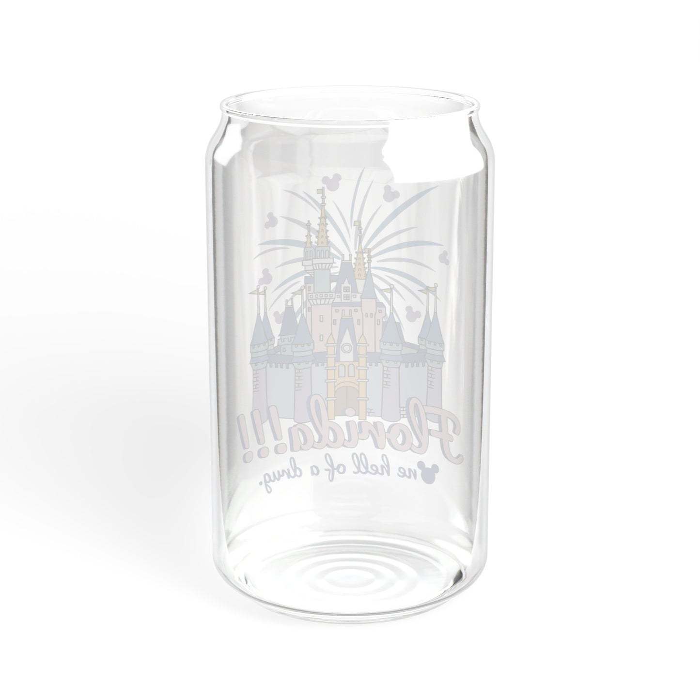 Florida!!! Castle - Sipper Glass, 16oz