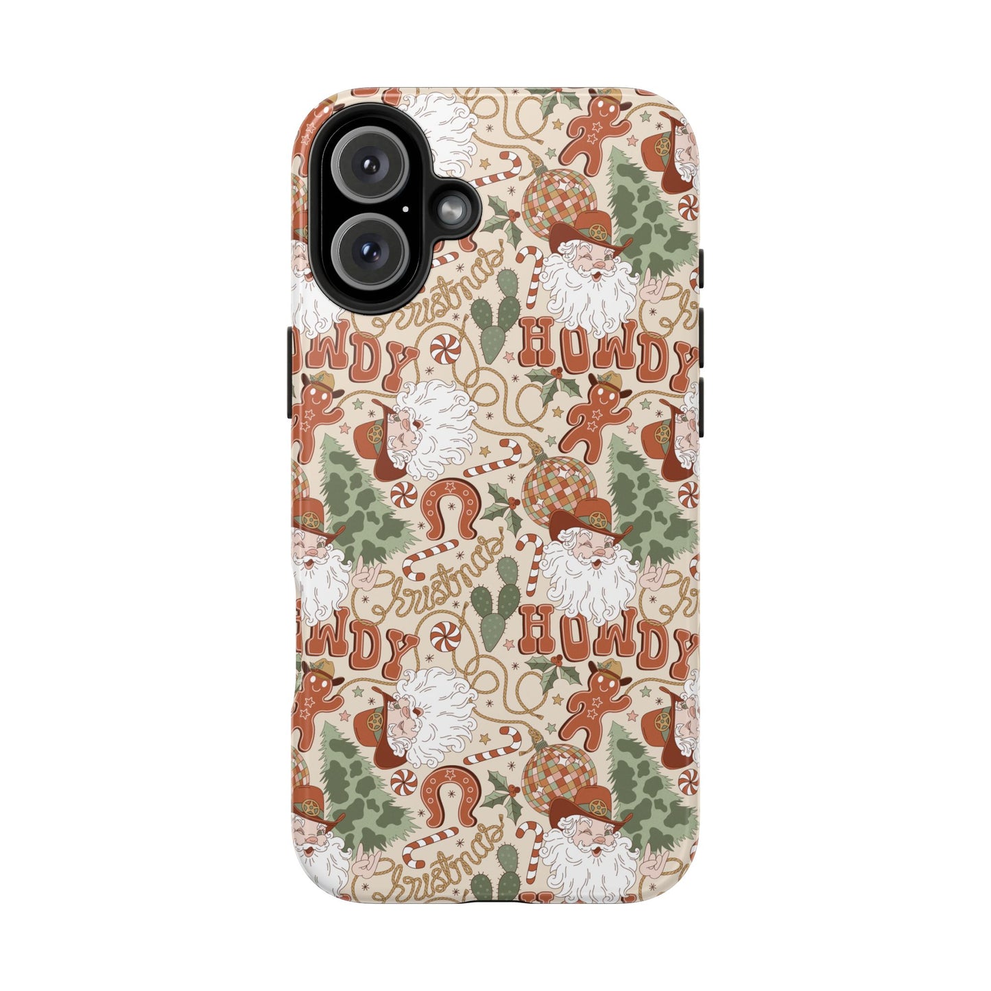 Howdy Christmas -  Tough Phone Cases