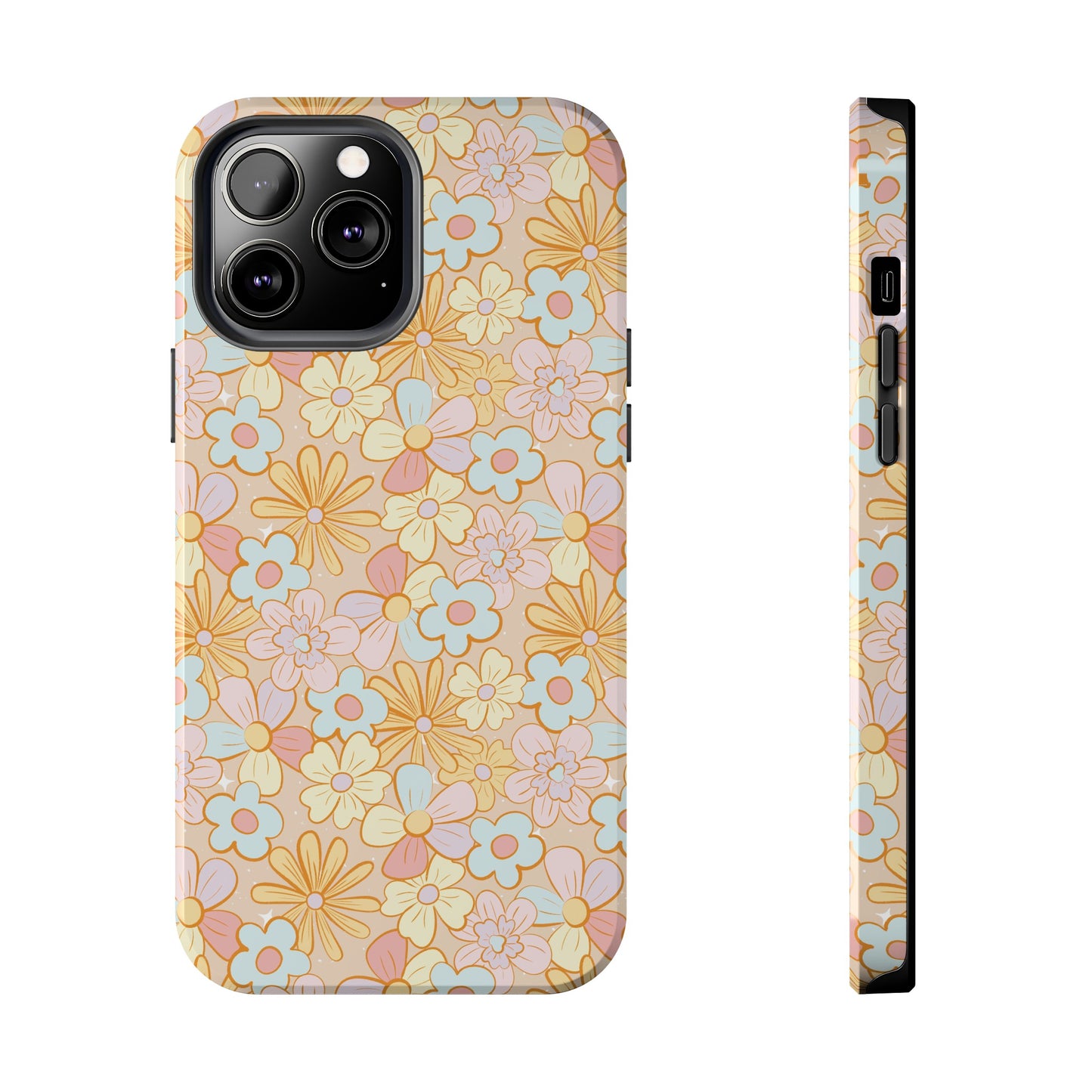 Girly Floral - Tough Phone Cases