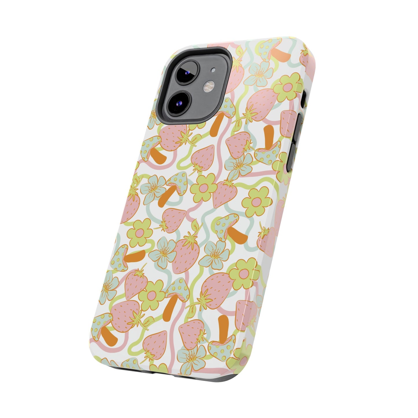 Strawberry Shrooms - Tough Phone Cases