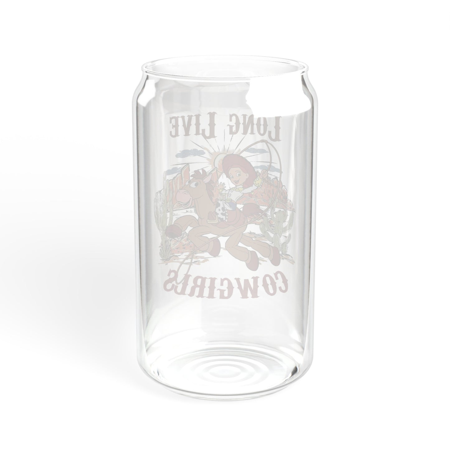 Long Live Cowgirls - Sipper Glass, 16oz