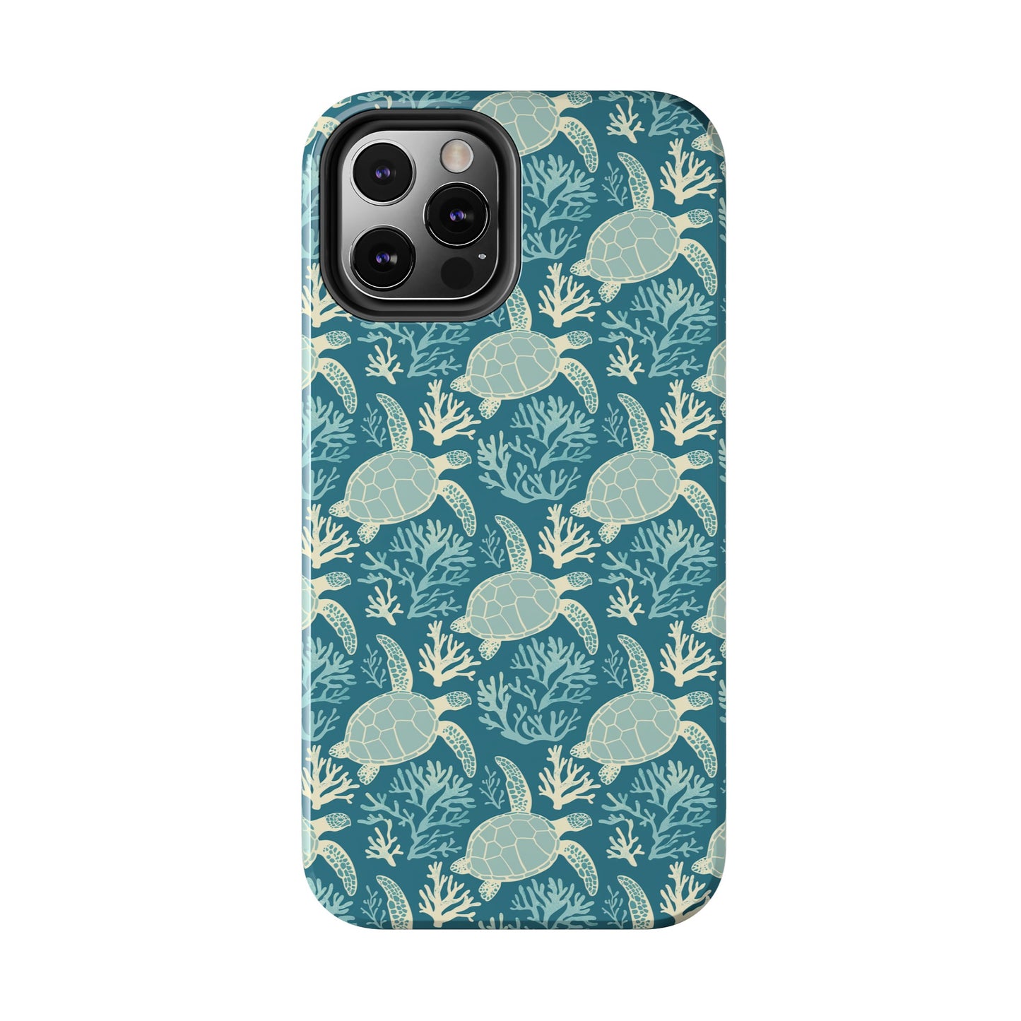 Blue Sea Turtle  - Tough Phone Cases