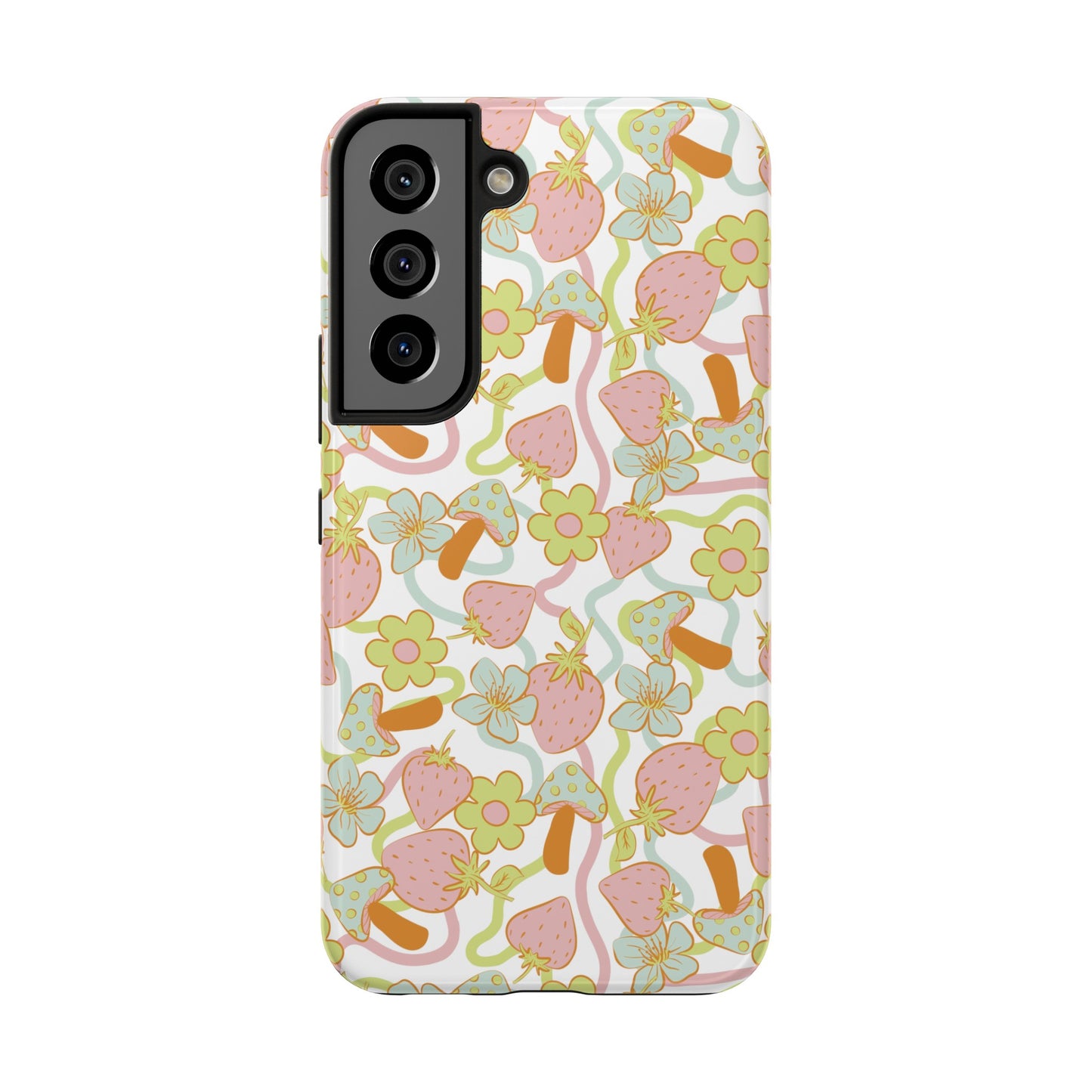 Strawberry Shrooms - Tough Phone Cases