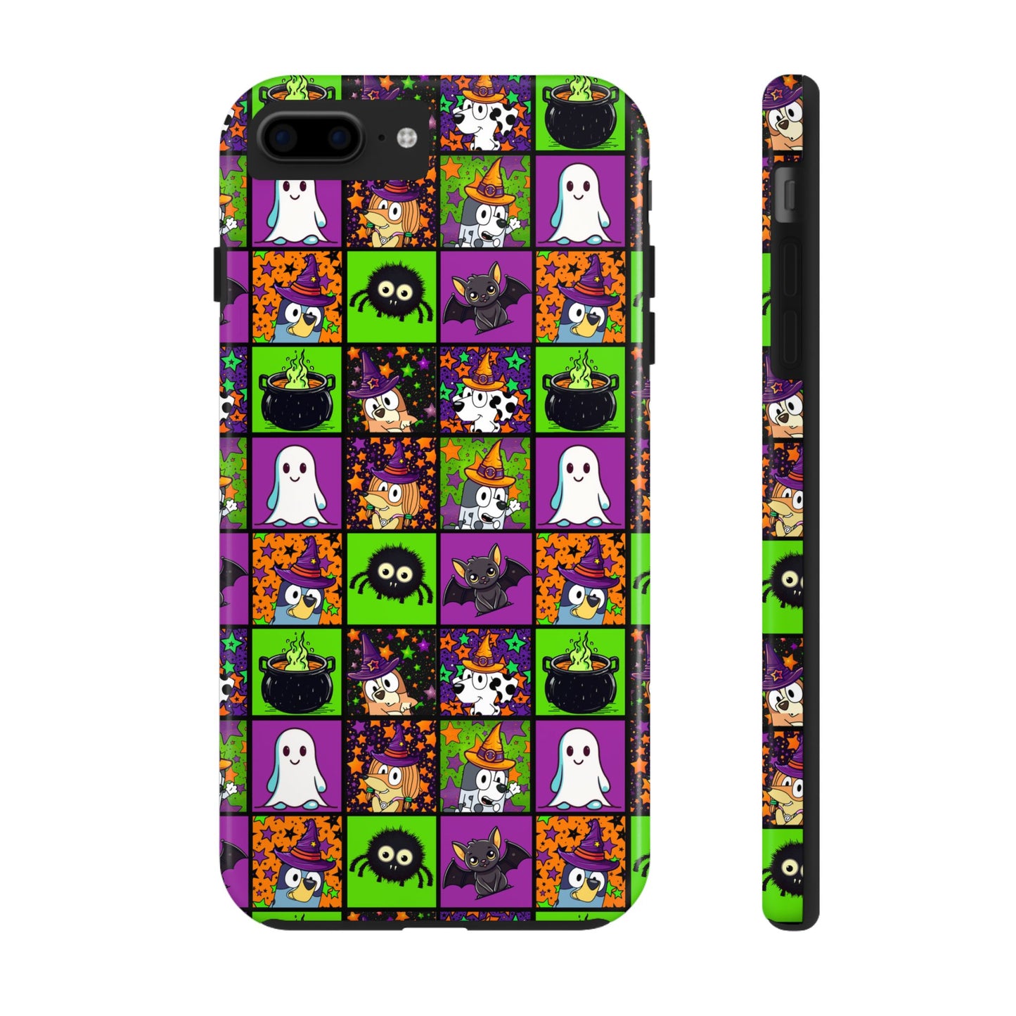 Blue Pup Halloween -  Tough Phone Cases