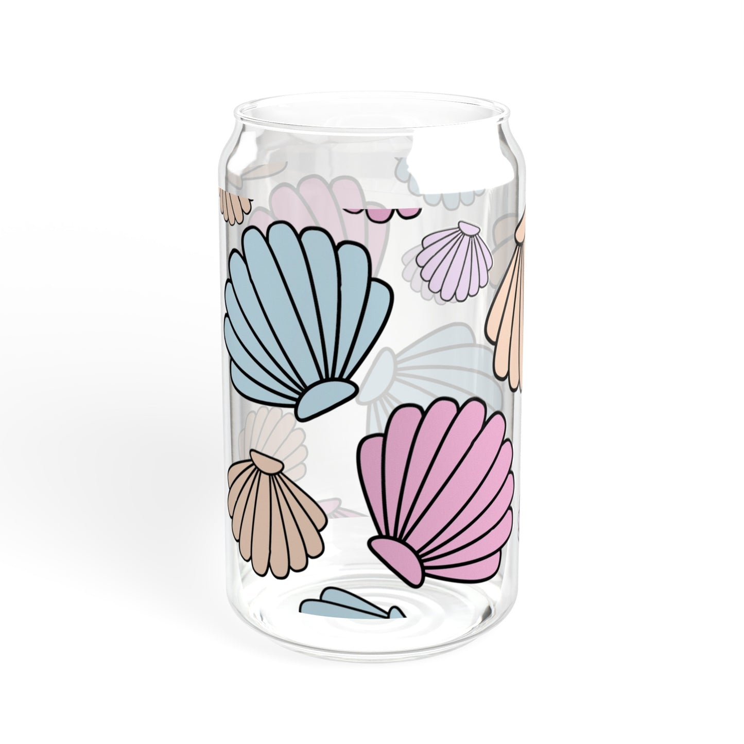 Seashells - Sipper Glass, 16oz