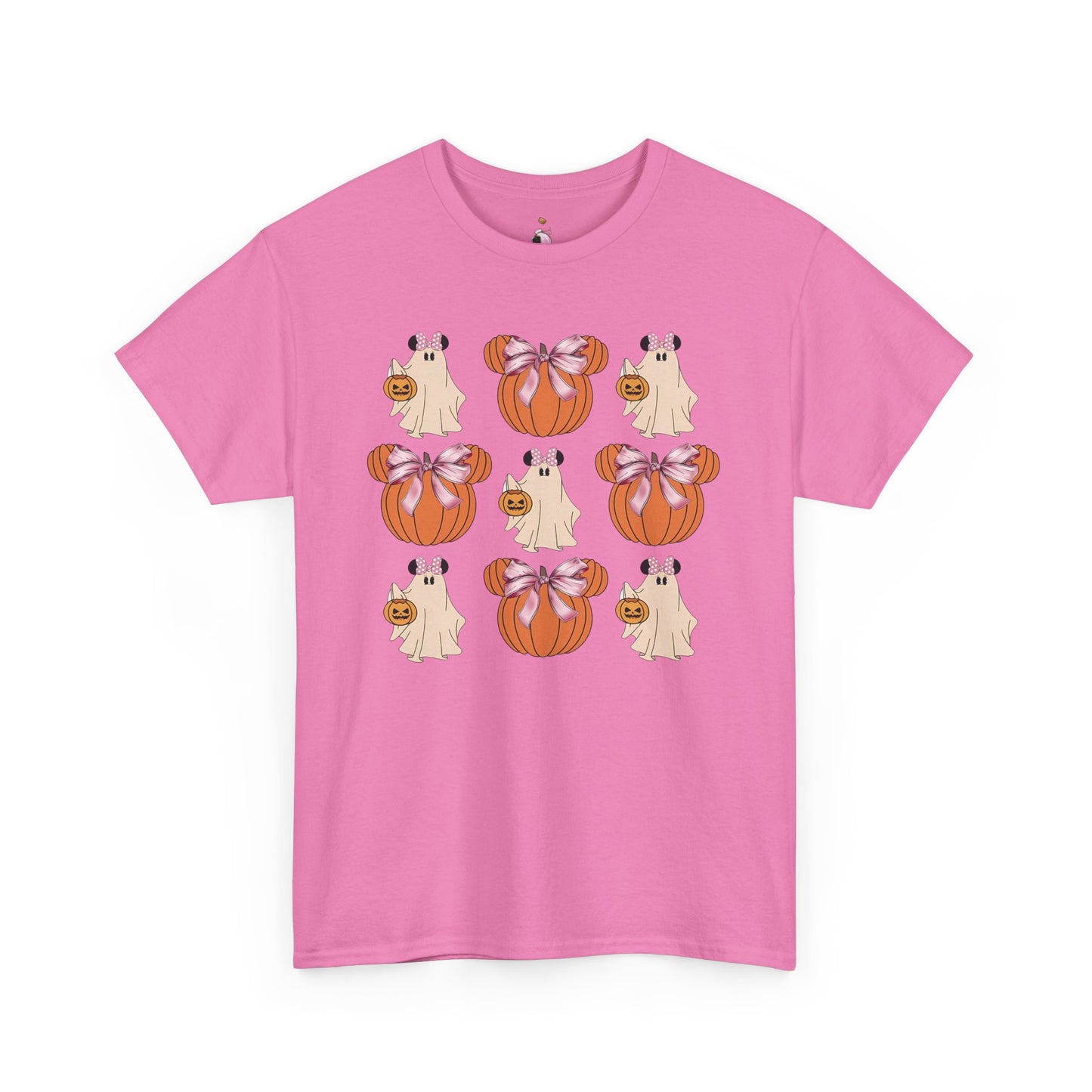 Girly Mouse Ghost Pumpkins - Halloween Tee -  Shirt