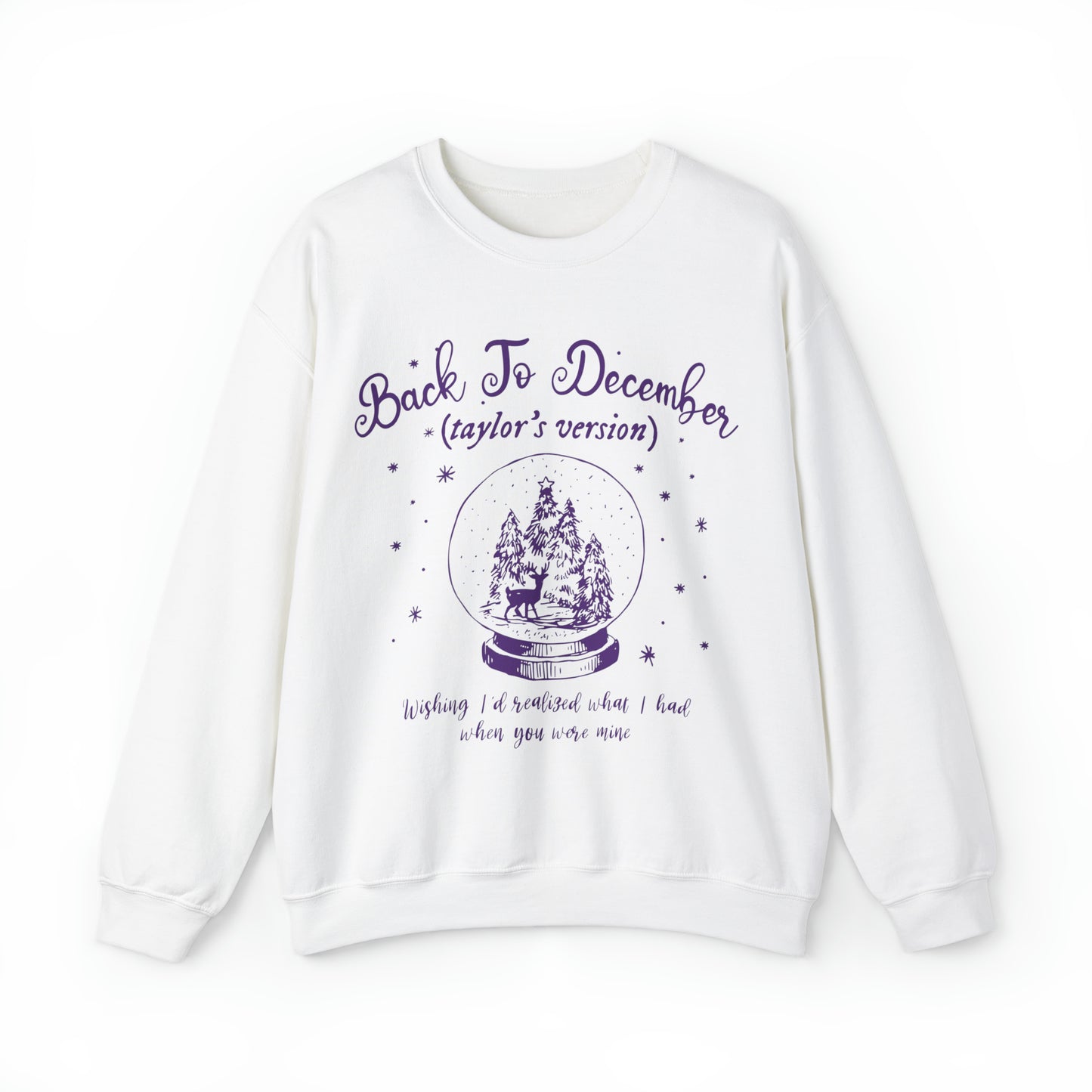 Back to December - Swiftmas  - Unisex Heavy Blend™ Crewneck Sweatshirt