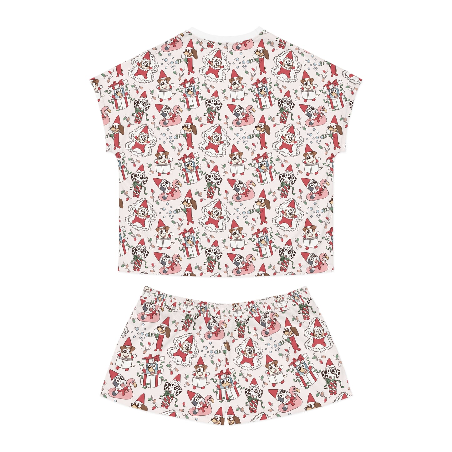 Winter Pup Wonderland - Women's Short Pajama Set