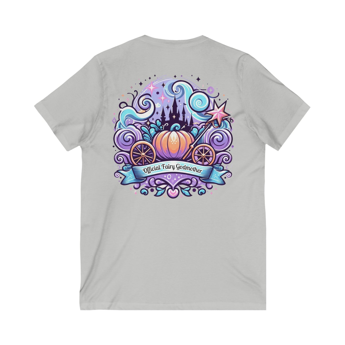 Official Fairy Godmother - Unisex Jersey Short Sleeve V-Neck Tee