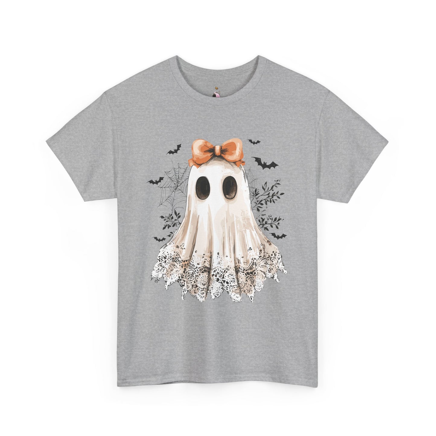 Lacey Ghost - Halloween Tee - Shirt