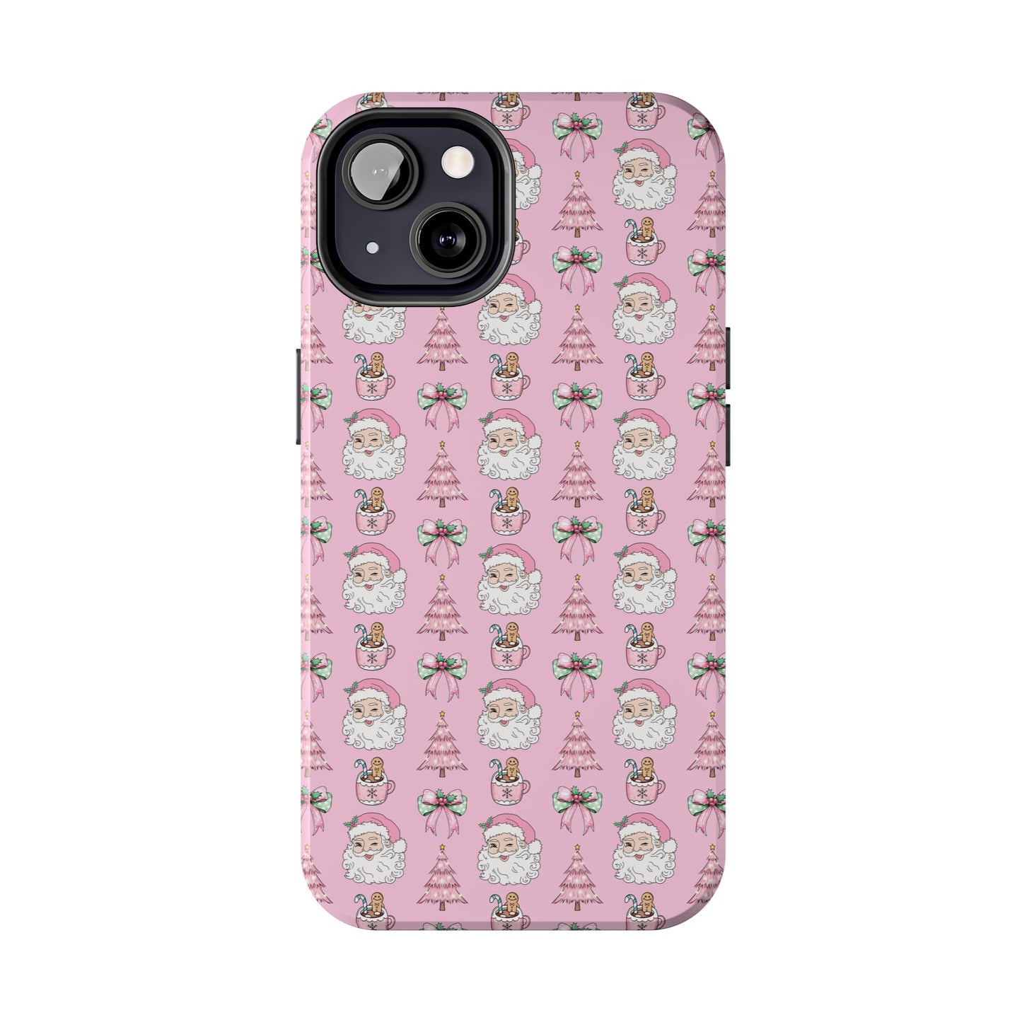 Pink Santa -  Tough Phone Cases