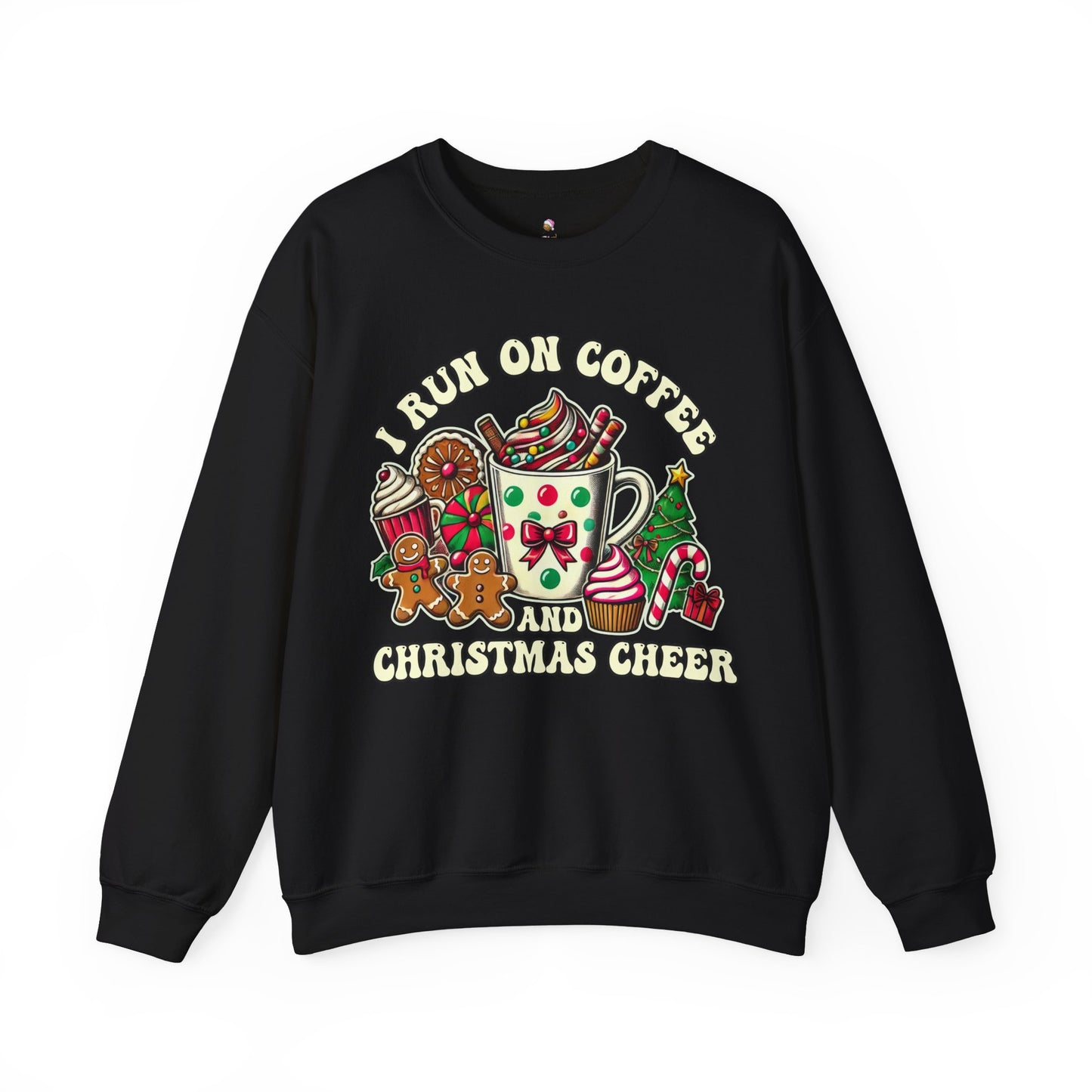 Coffee And Christmas Cheer Christmas Sweatshirt