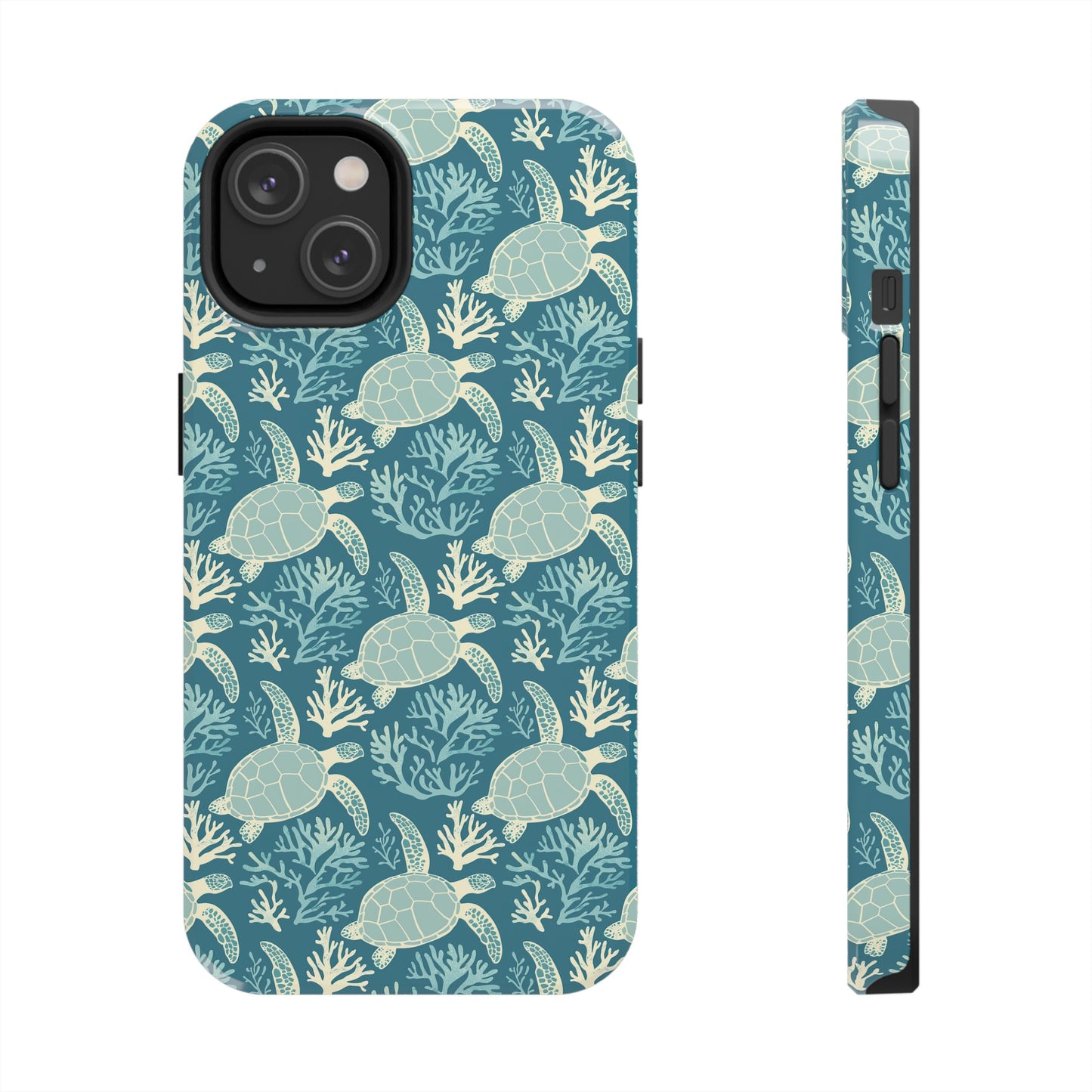 Blue Sea Turtle  - Tough Phone Cases