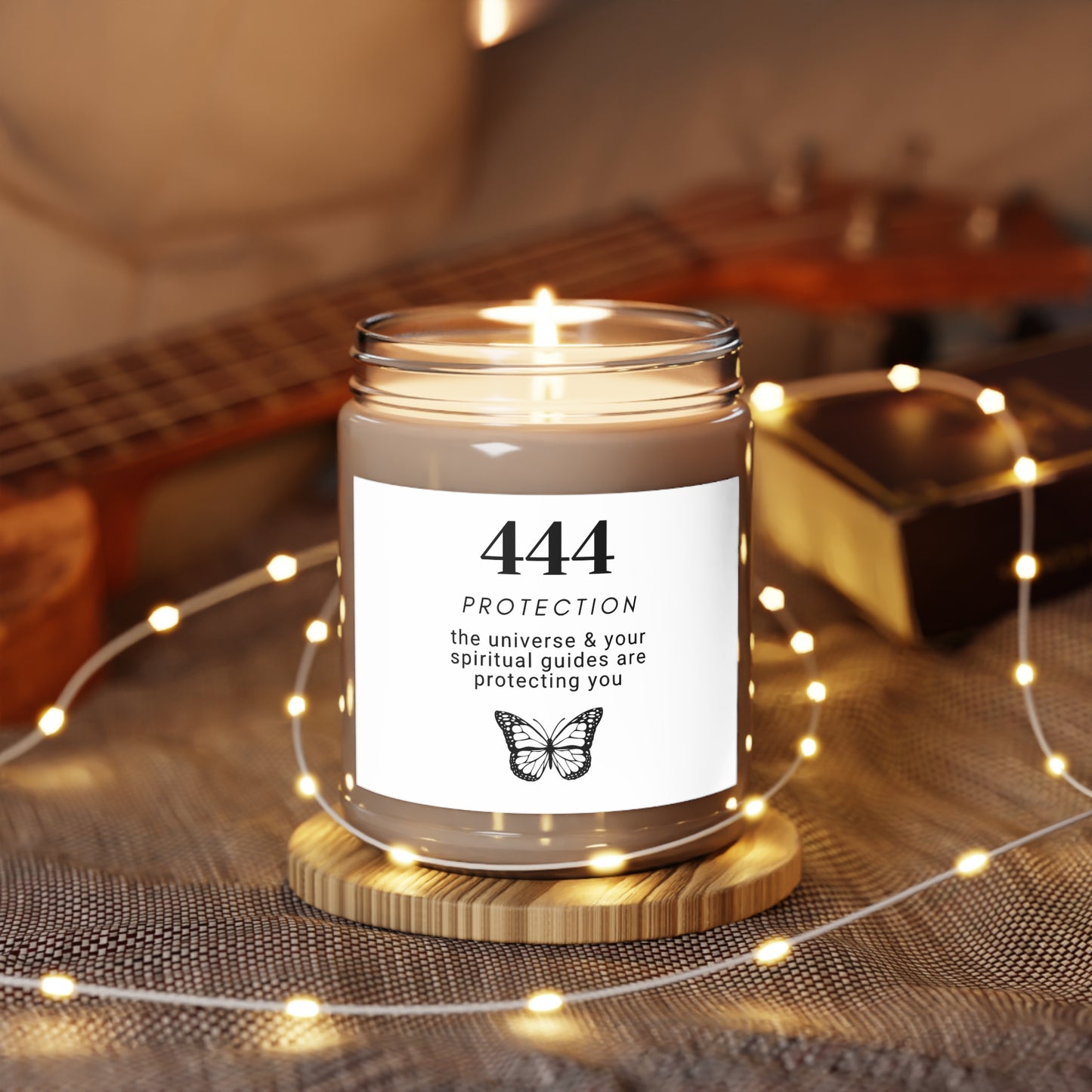 444 - Angel Number - Scented Candle, 9oz