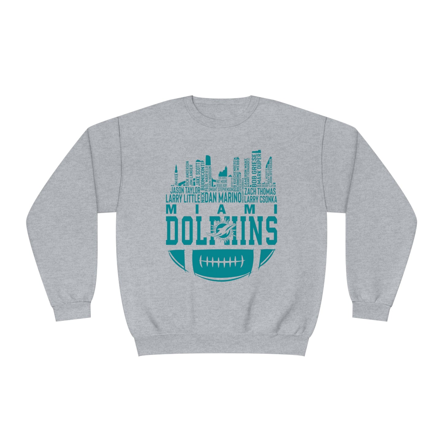 Fins Big Names - Unisex NuBlend® Crewneck Sweatshirt