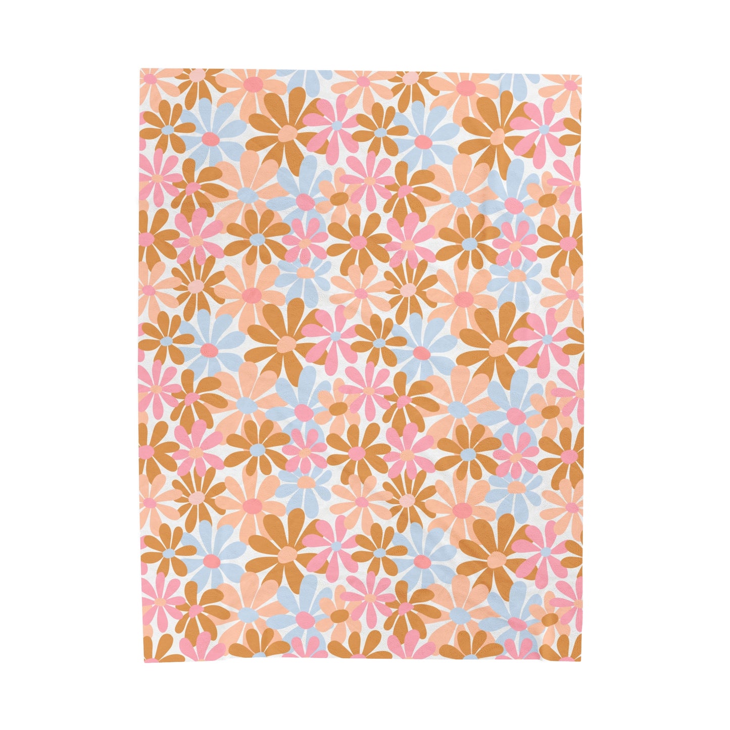 Hippie Floral -  Plush Blanket