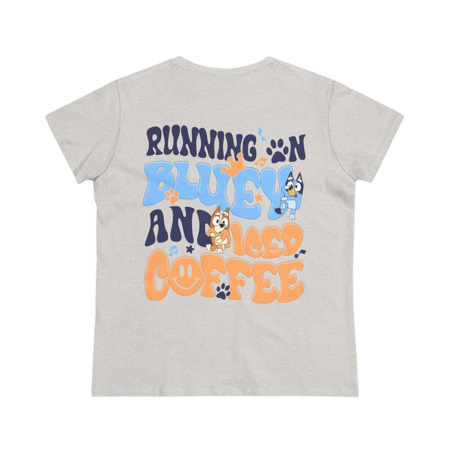 Running On - Women's Midweight Cotton Tee