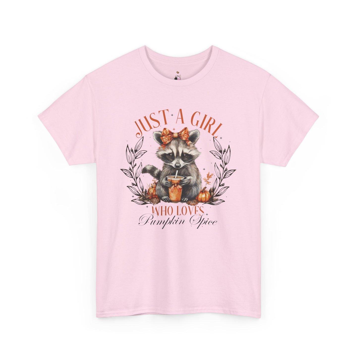 Just A Girl Who Loves Pumpkin Spice - Unisex Heavy Cotton Tee