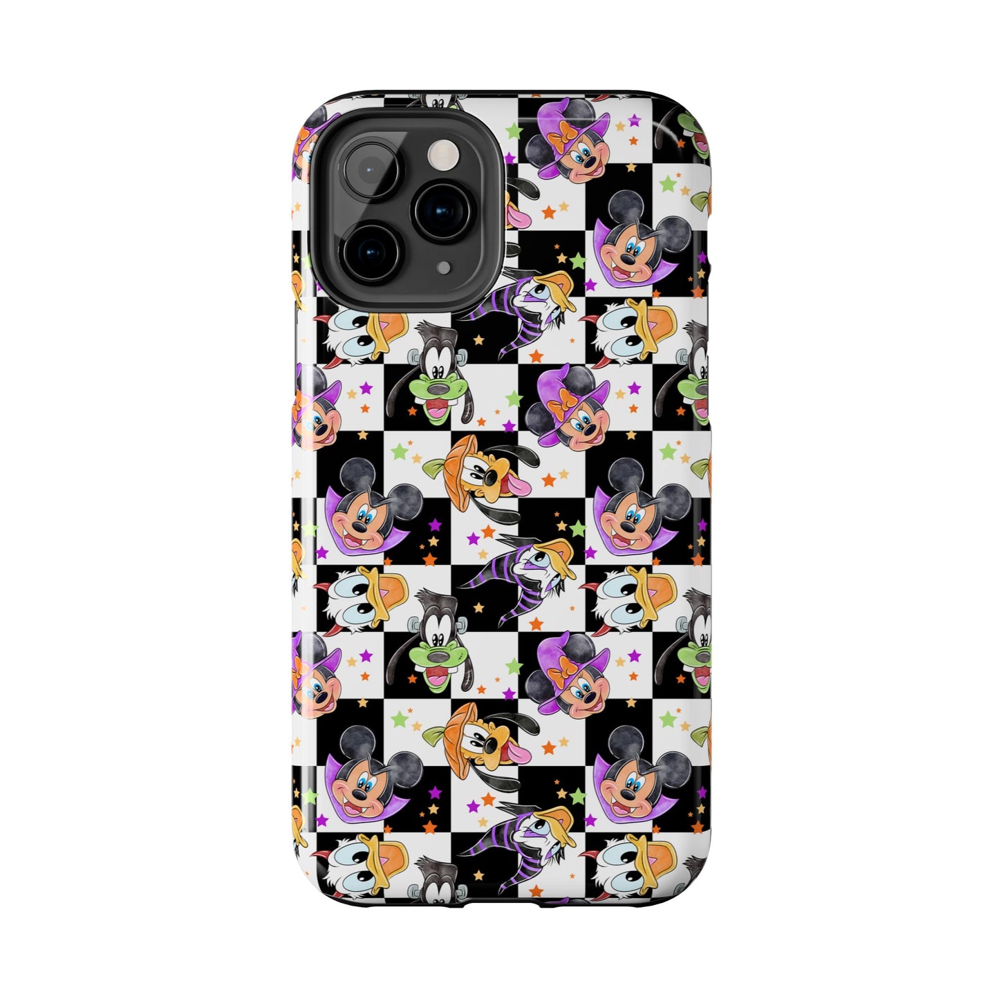 Checkered Halloween Pals  - Tough Phone Cases