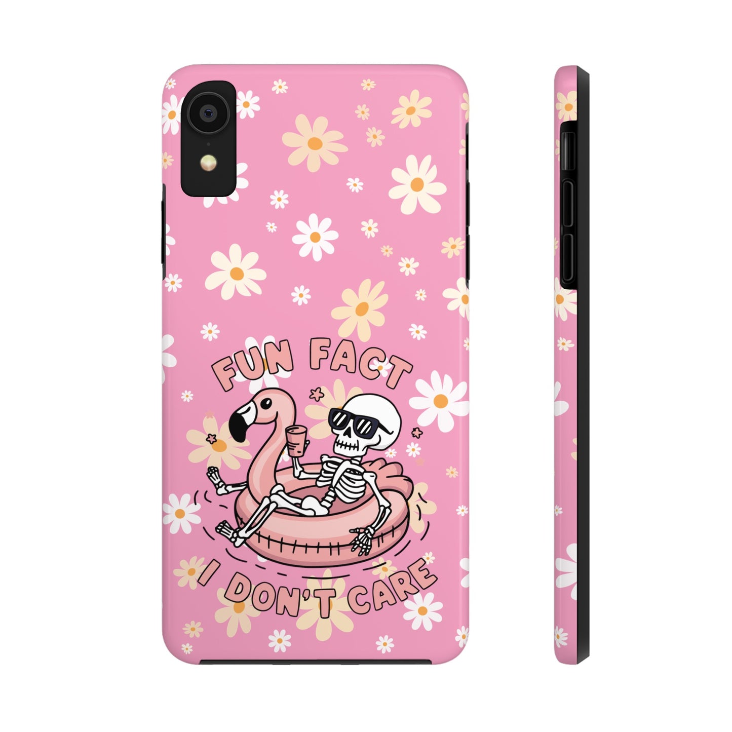 Fun Face I Dont Care  - Tough Phone Cases