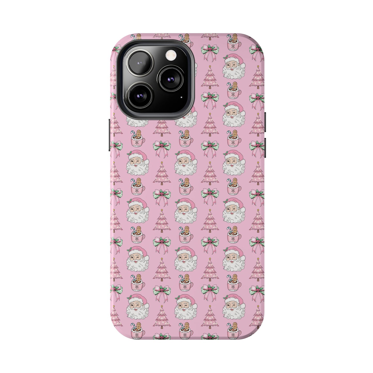 Pink Santa -  Tough Phone Cases