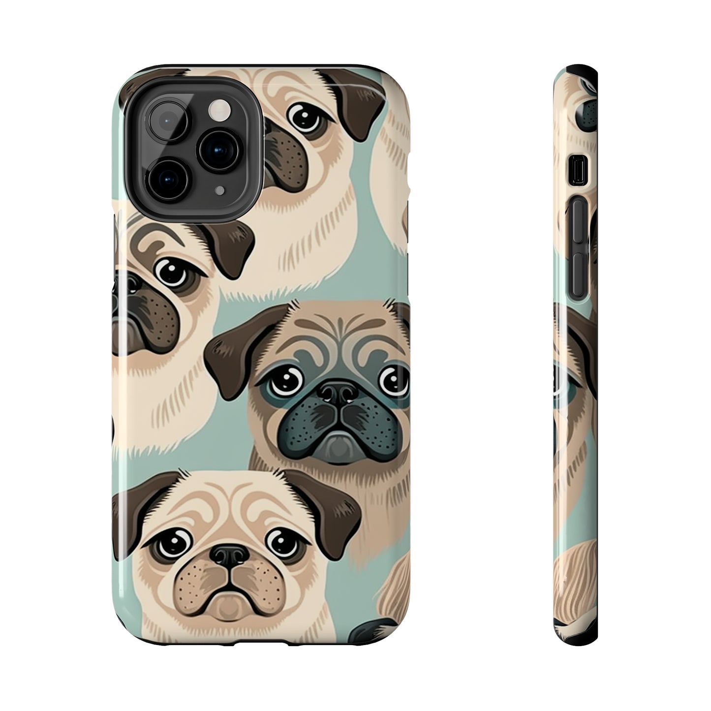 Pugs - Tough Phone Cases