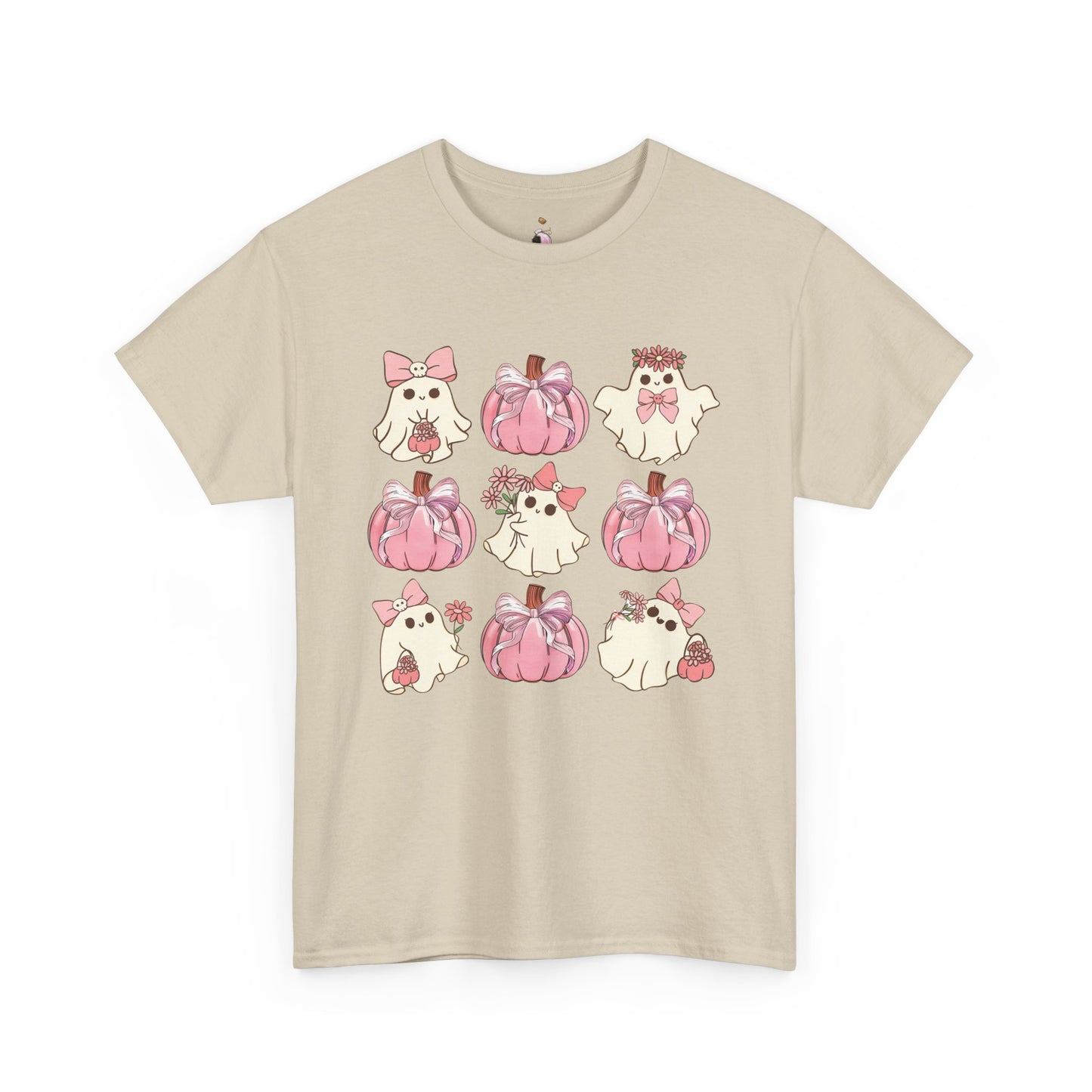 Pretty In Pink Ghosts  - Unisex Heavy Cotton Tee