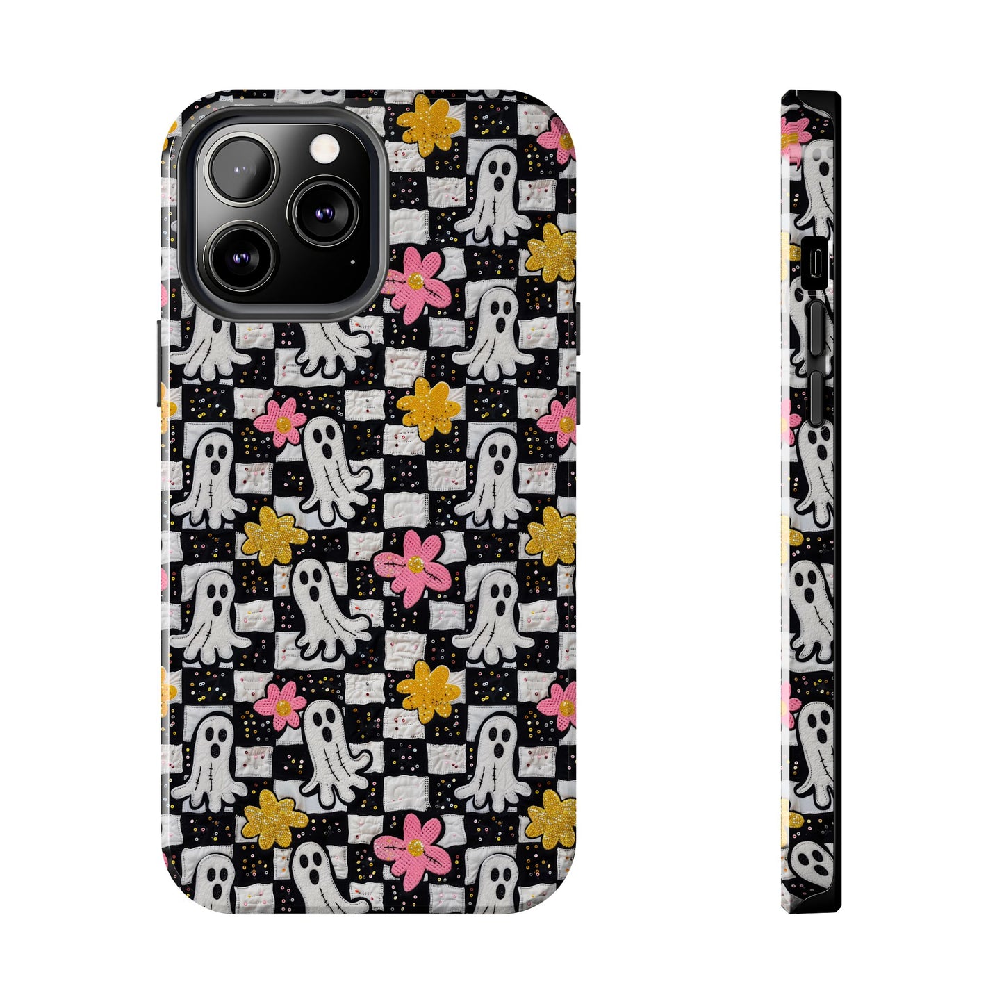 Checkered Halloween -  Tough Phone Cases