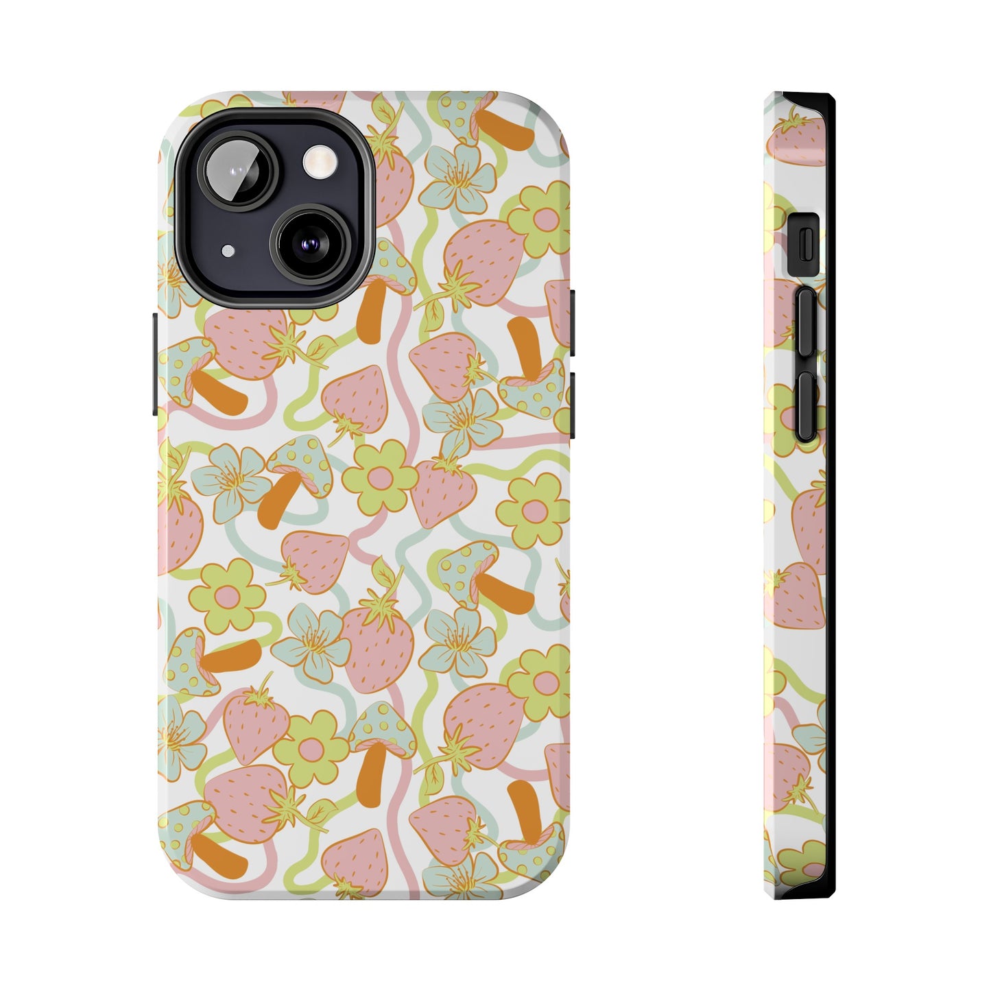 Strawberry Shrooms - Tough Phone Cases