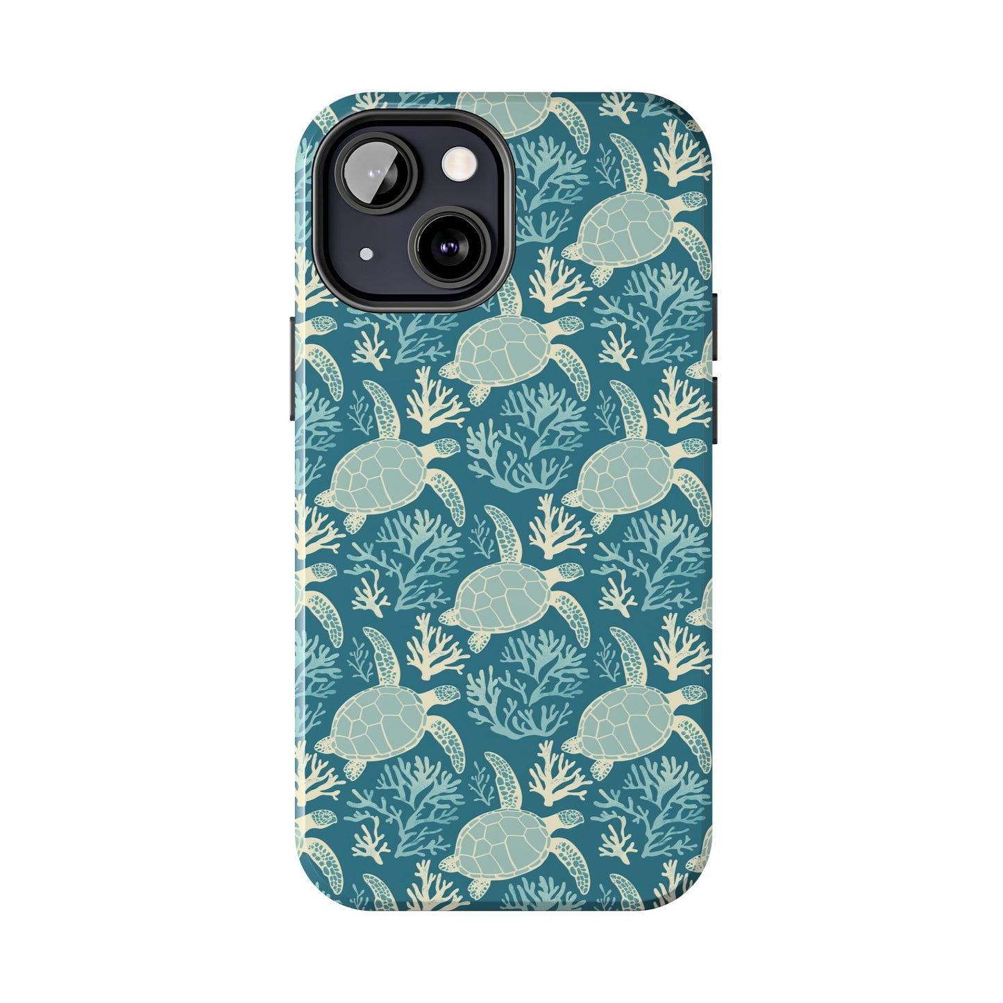 Blue Sea Turtle  - Tough Phone Cases