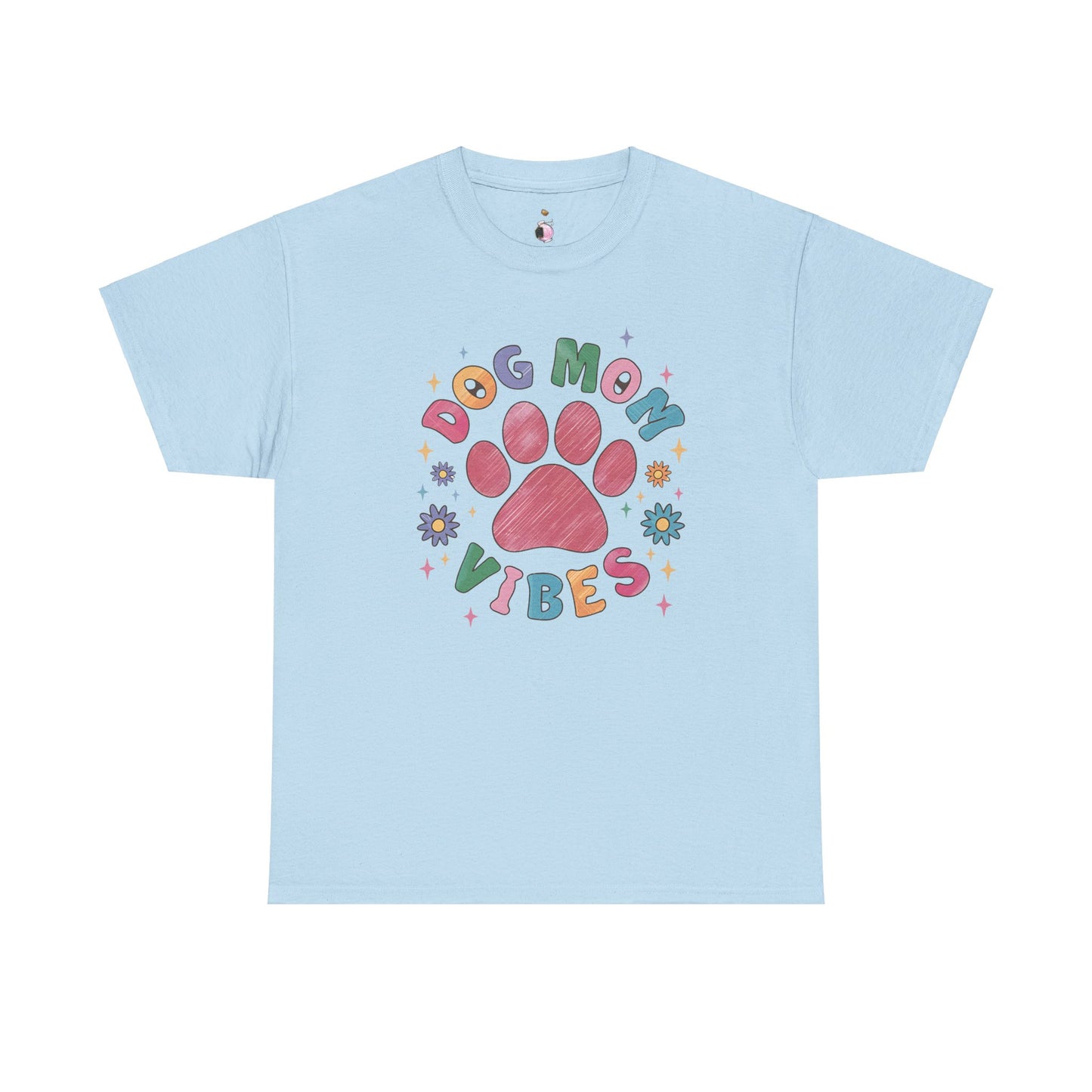 Dog Mom Vibes - Unisex Heavy Cotton Tee