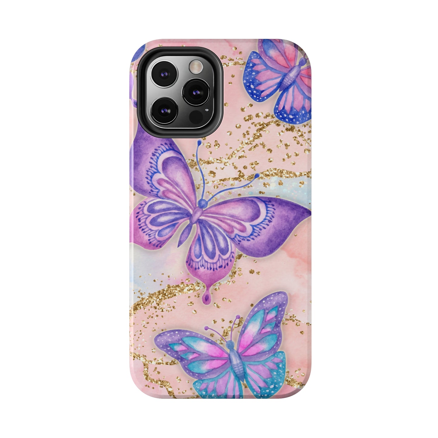 Marble Butterfly - Tough Phone Cases