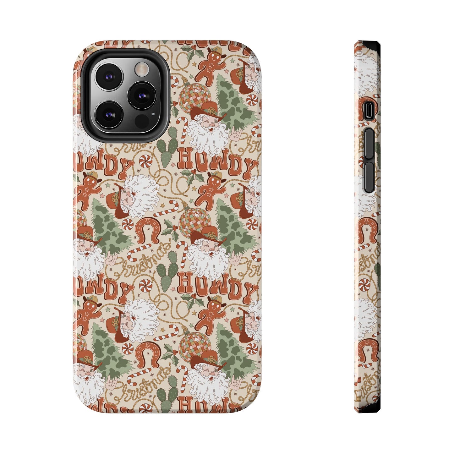 Howdy Christmas -  Tough Phone Cases