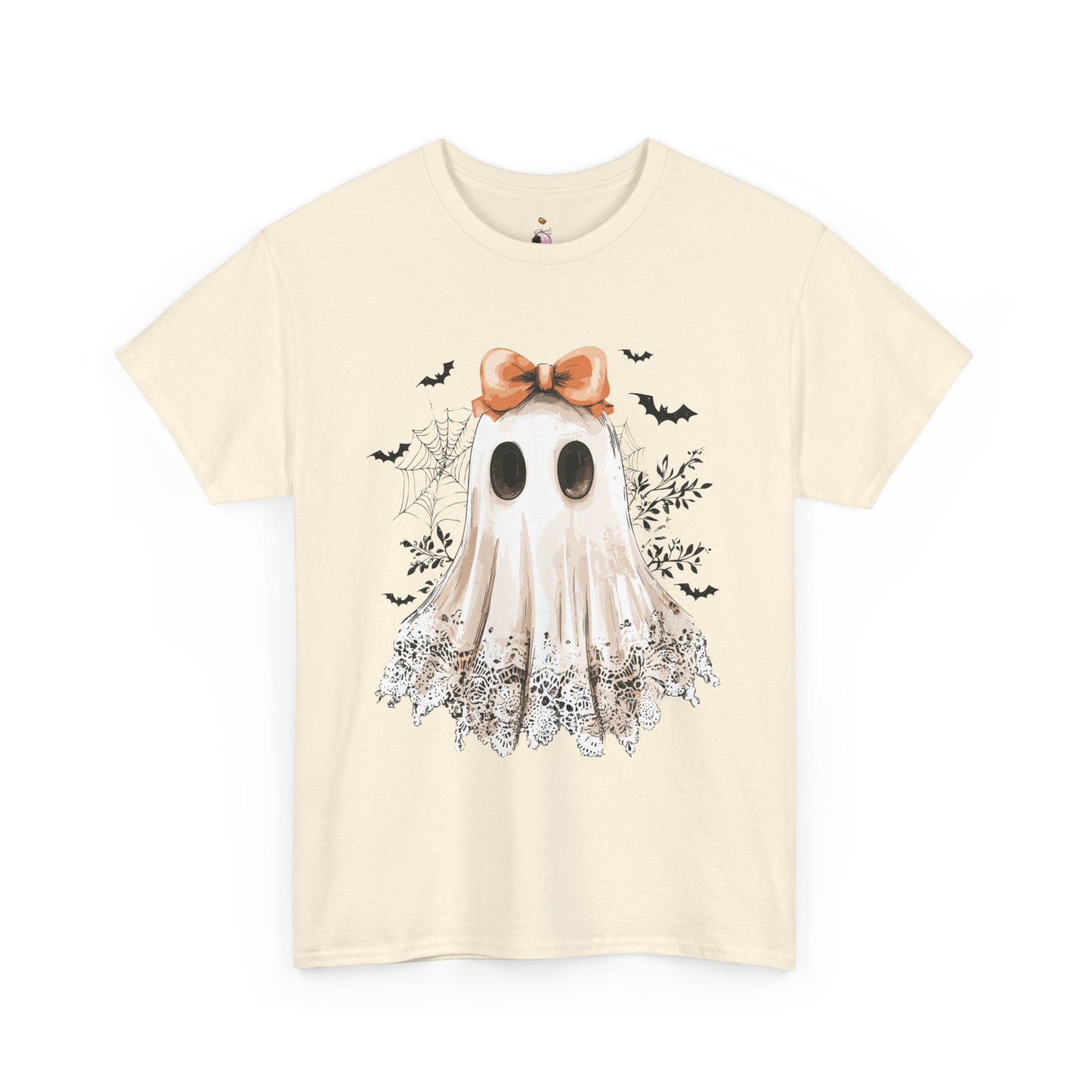 Lacey Ghost - Halloween Tee - Shirt