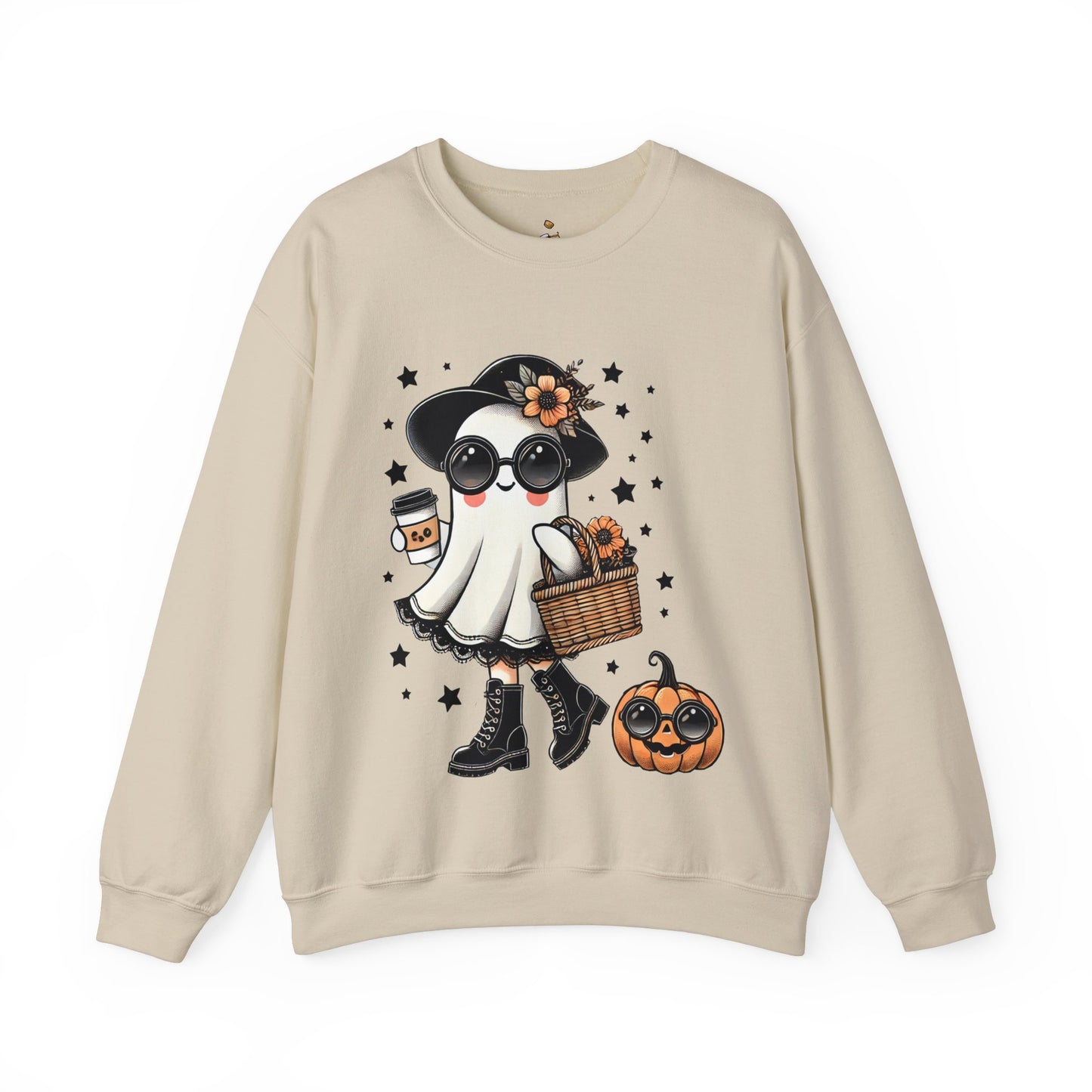 Boo-Jee Girly Ghost - Halloween Sweatshirt