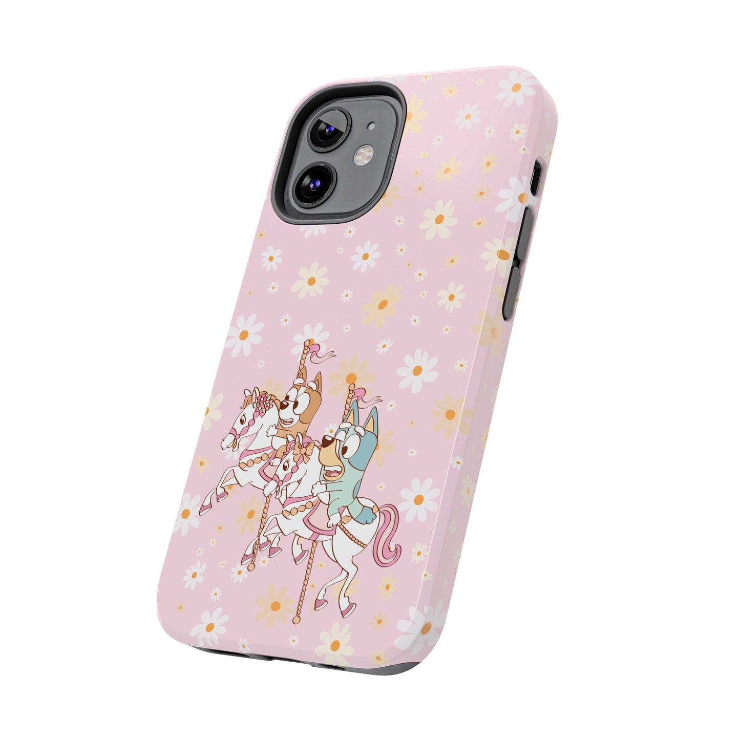 Carousel Pups  - Tough Phone Cases