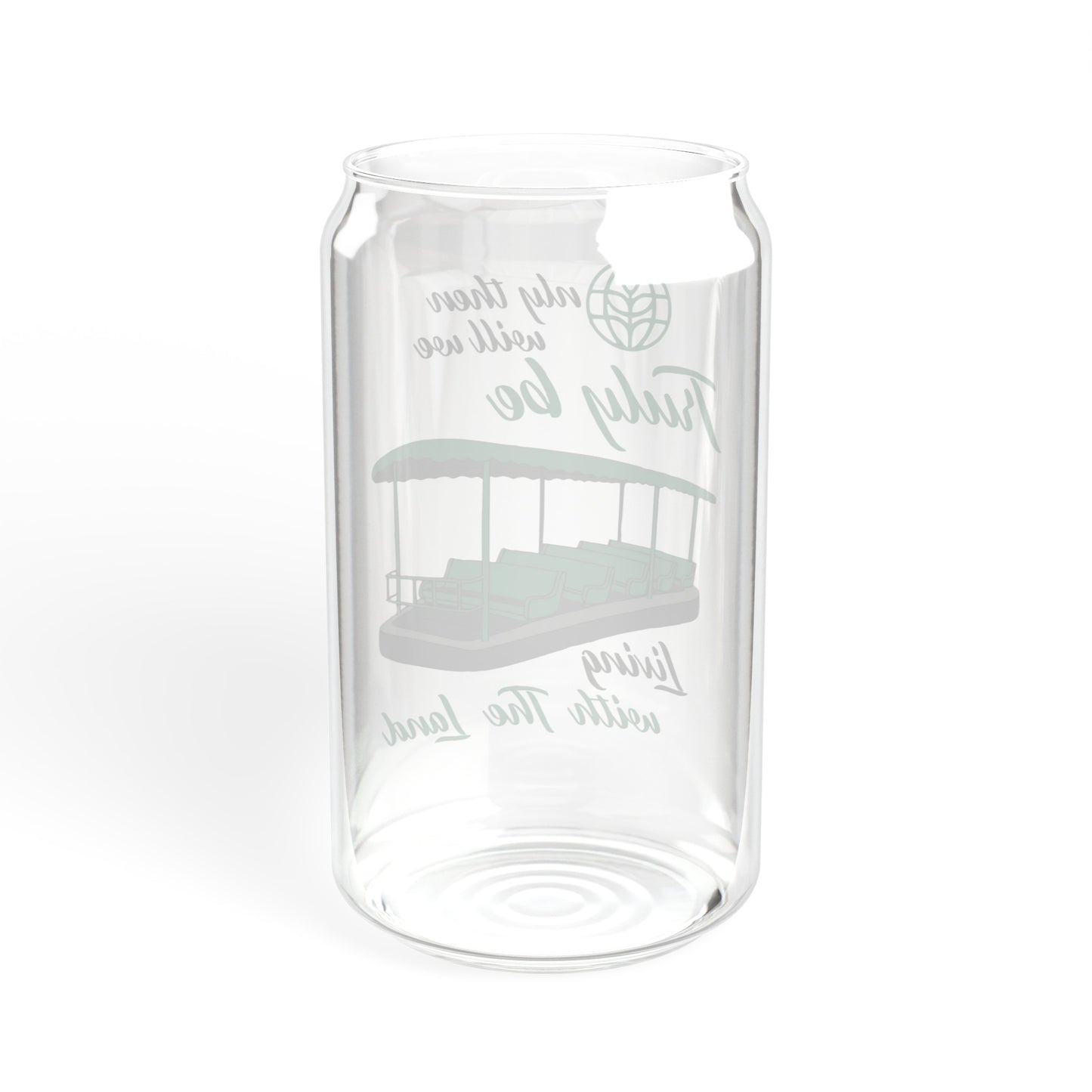 Living With The Land - Sipper Glass, 16oz