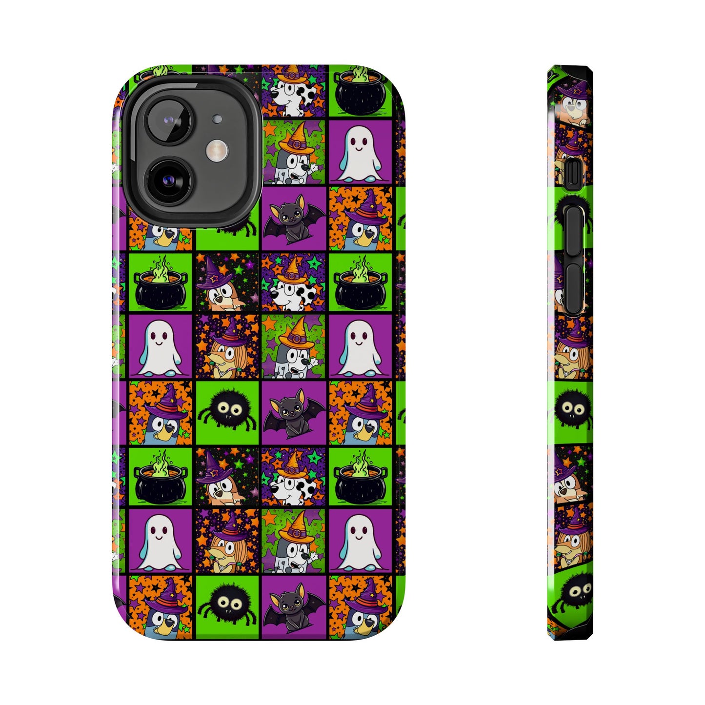 Blue Pup Halloween -  Tough Phone Cases