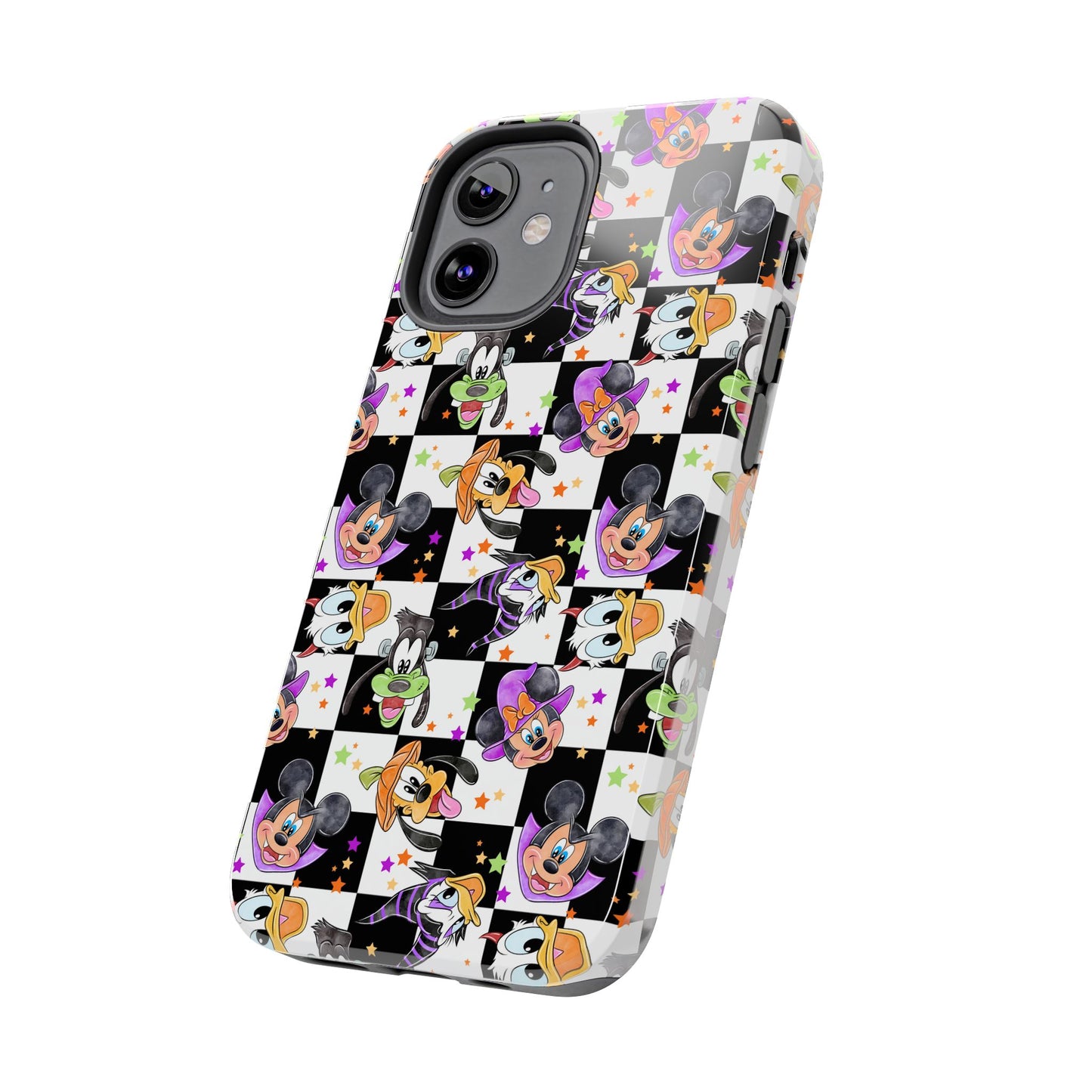 Checkered Halloween Pals  - Tough Phone Cases