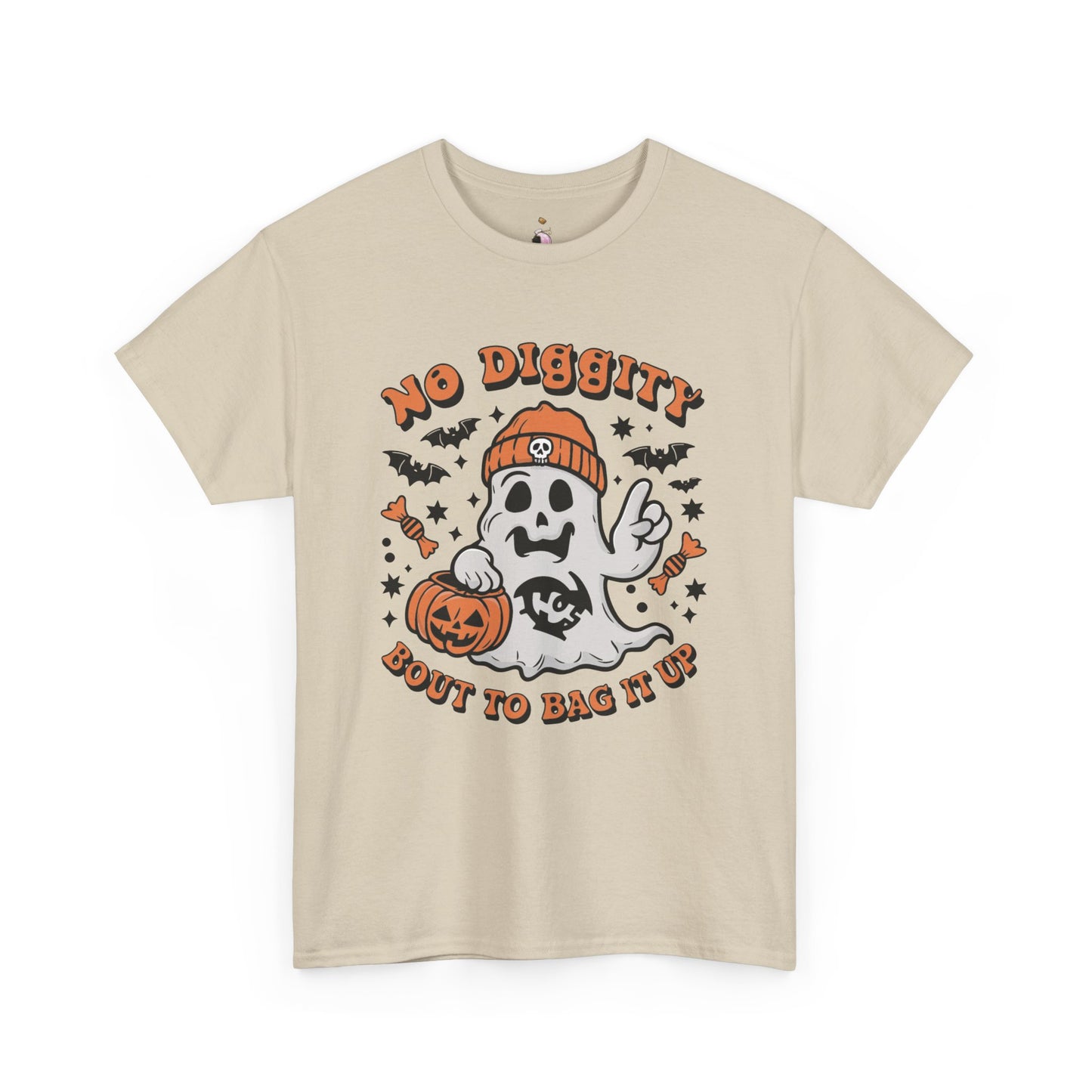 No Diggity Ghost -  Unisex Heavy Cotton Tee