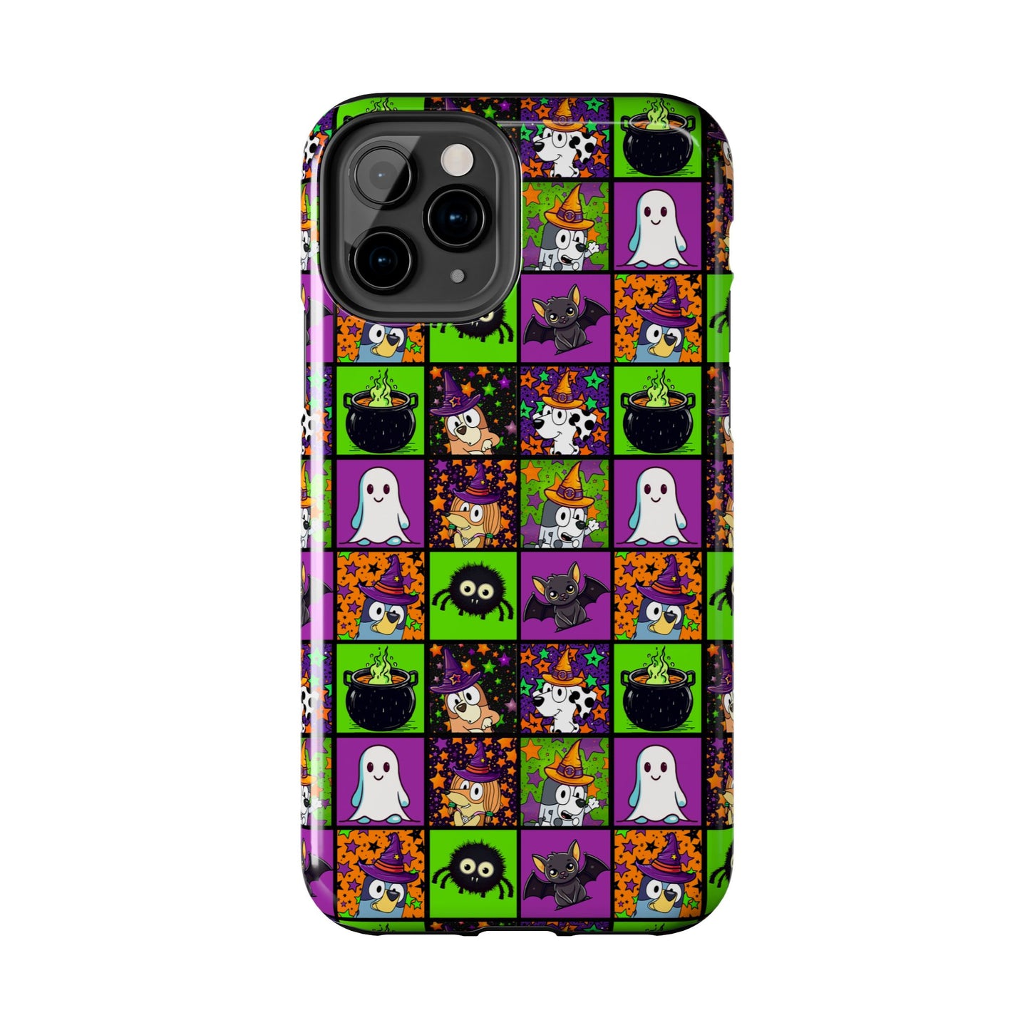 Blue Pup Halloween -  Tough Phone Cases