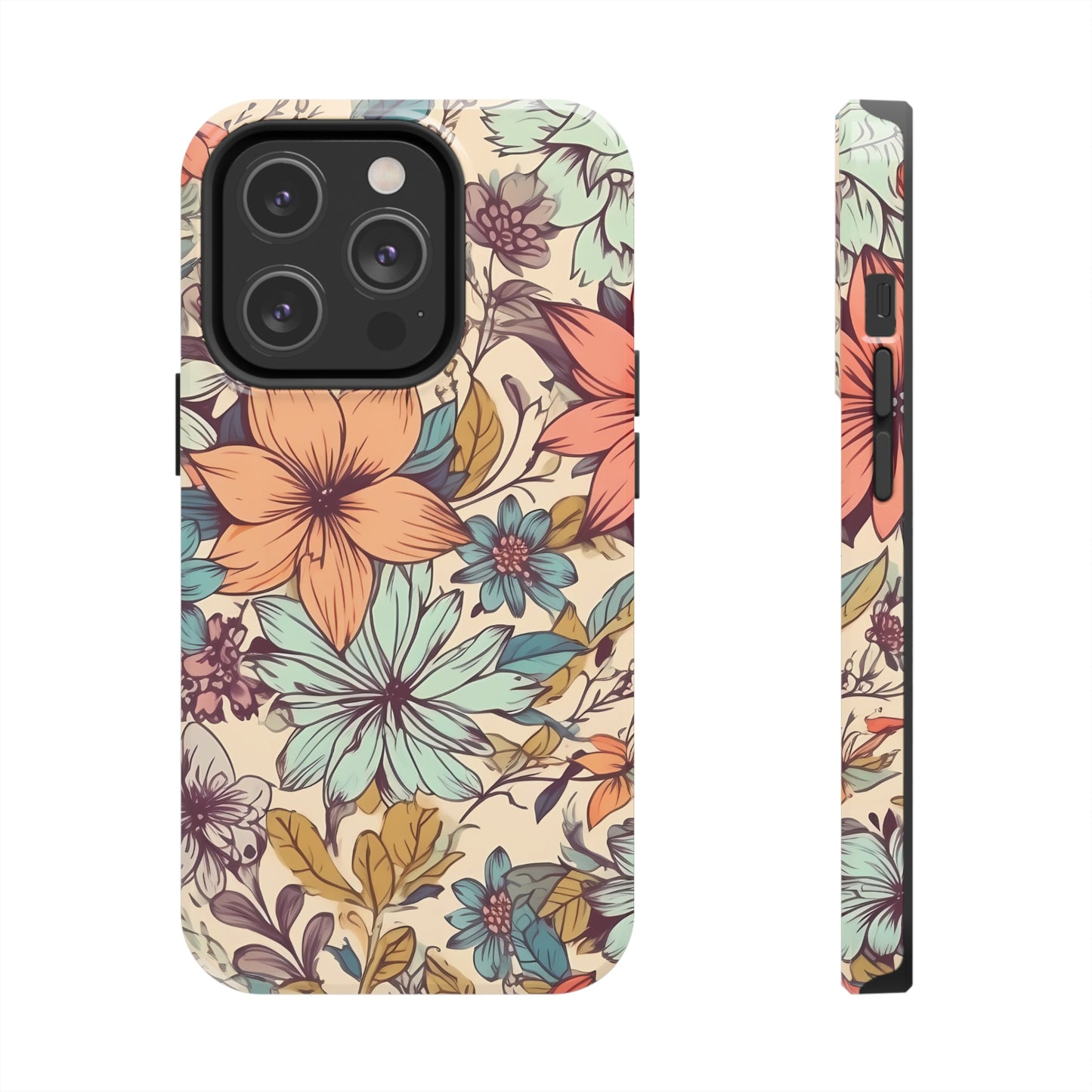 Floral  - Tough Phone Cases