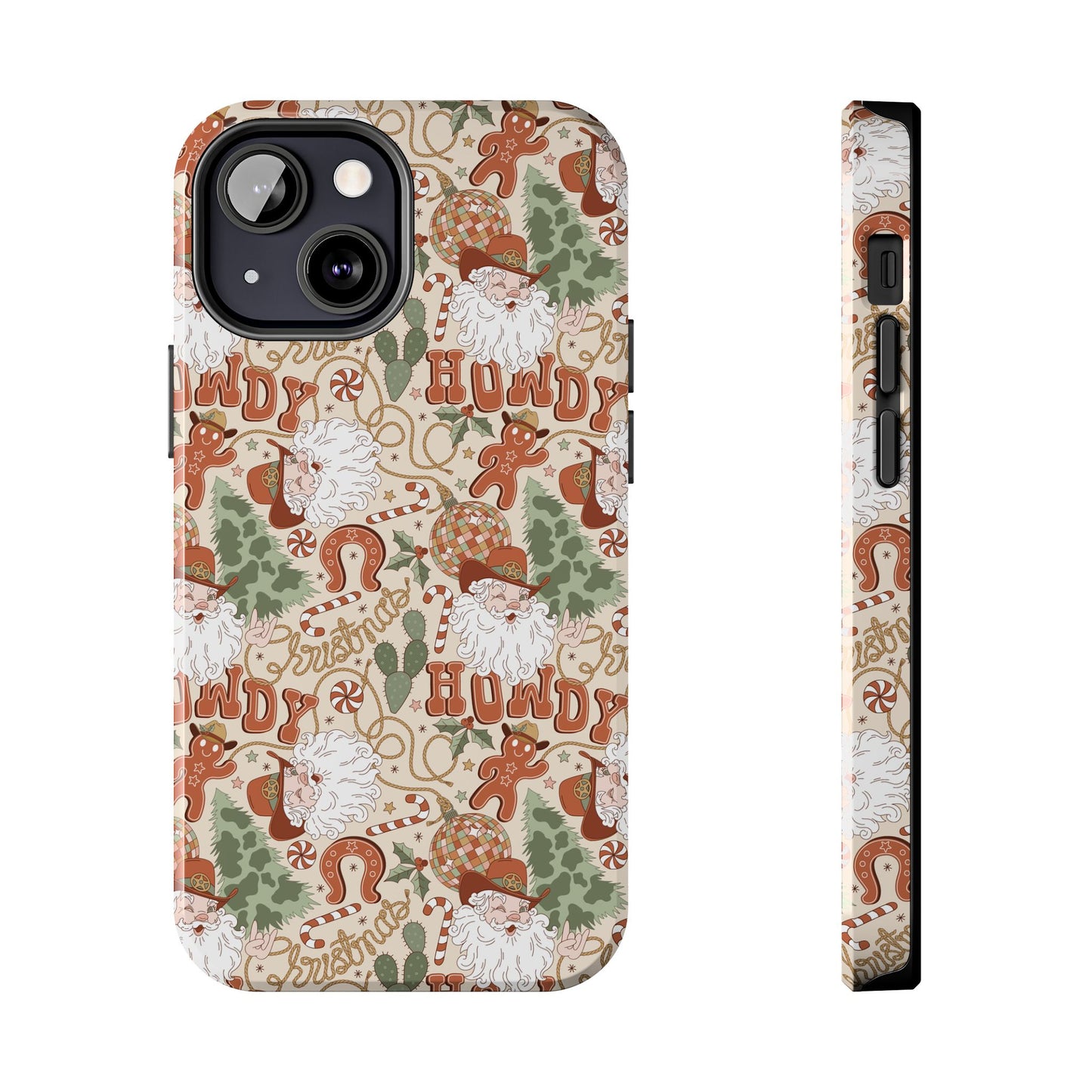 Howdy Christmas -  Tough Phone Cases