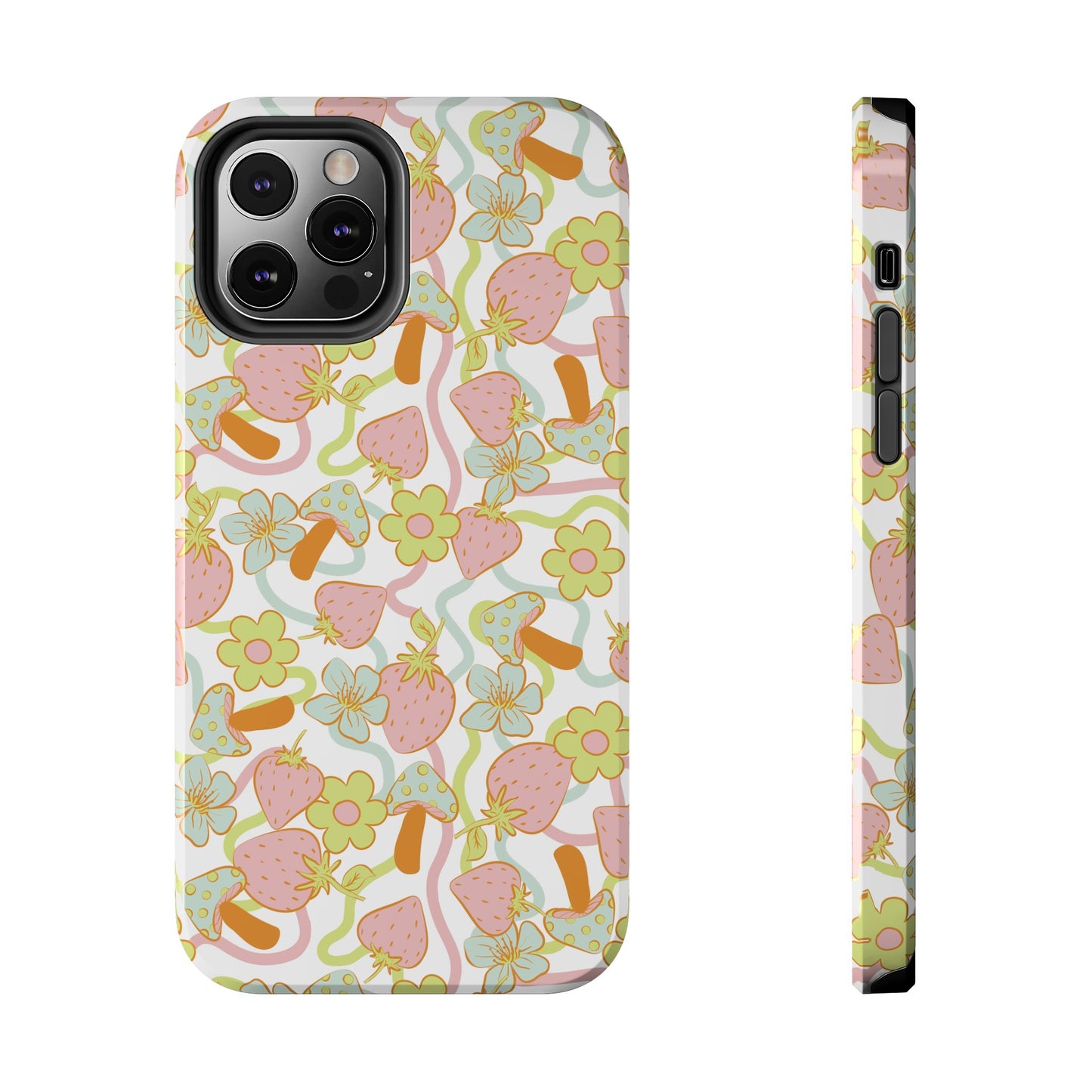 Strawberry Shrooms - Tough Phone Cases